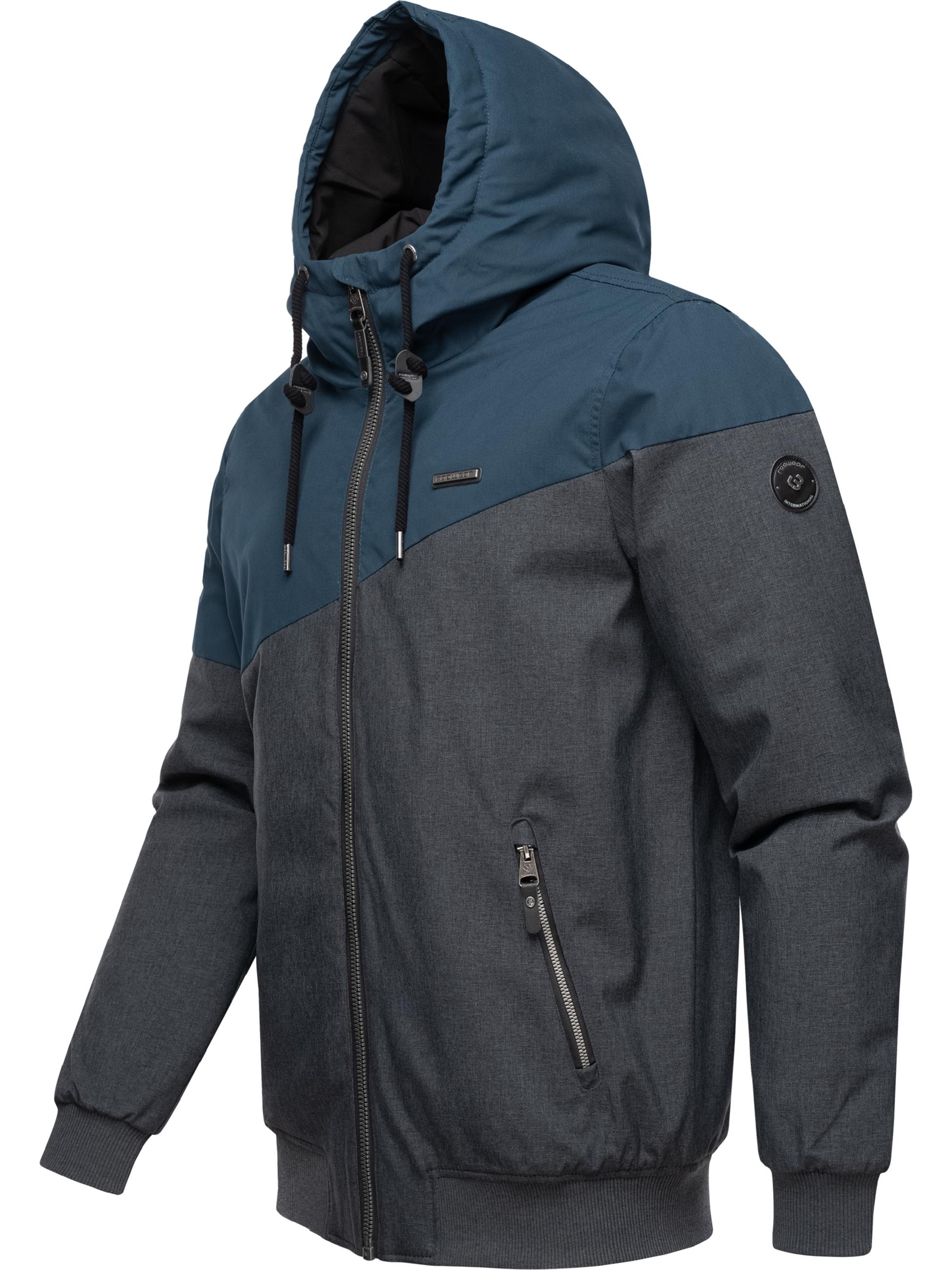 Ragwear Winterjacke »Winterjacke Wings«, mit Kapuze, stylische Herren Outdoorjacke mit großer Kapuze