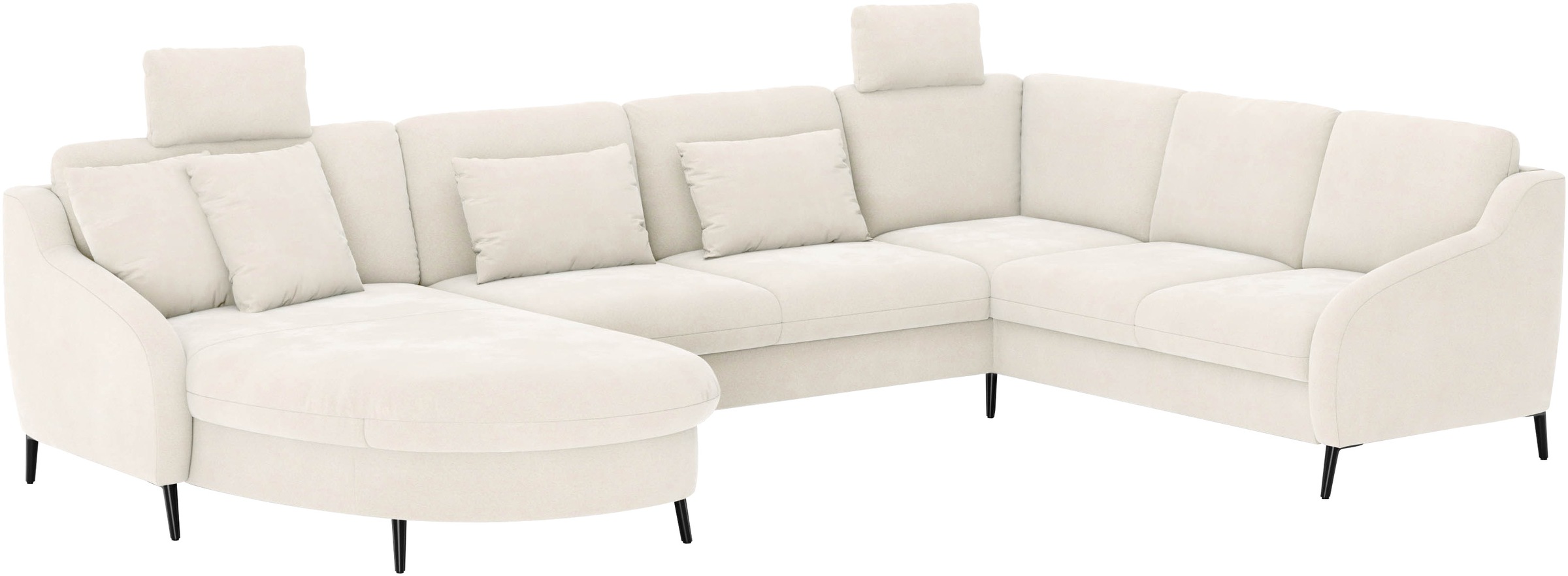 sit&more Wohnlandschaft »Soul U-Form« wahlweise mit Bettfunktion und Schubkasten