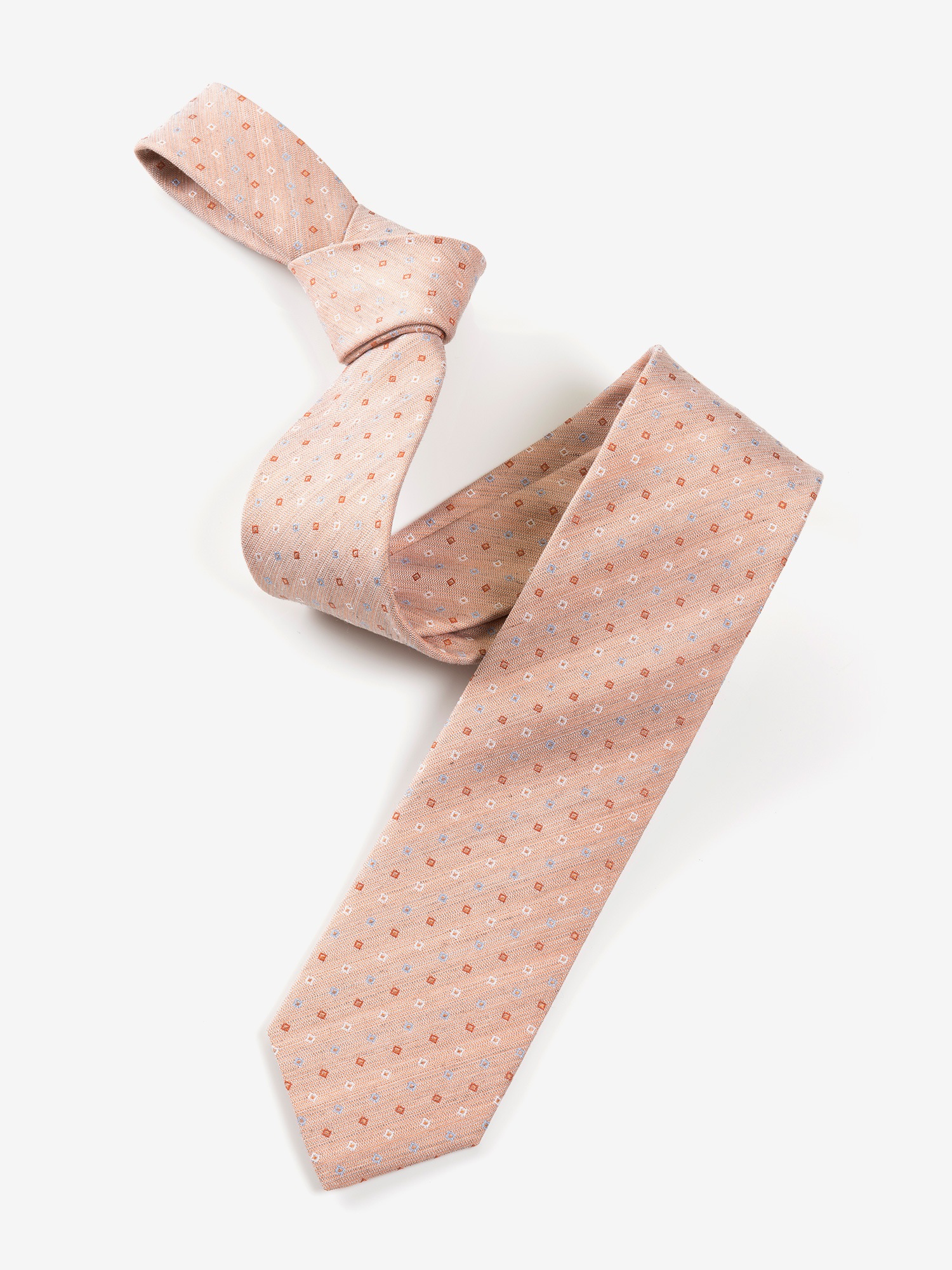 MONTI Krawatte, (1 St.), aus reiner Seide, mit Ornamenten, 6,5 cm breit