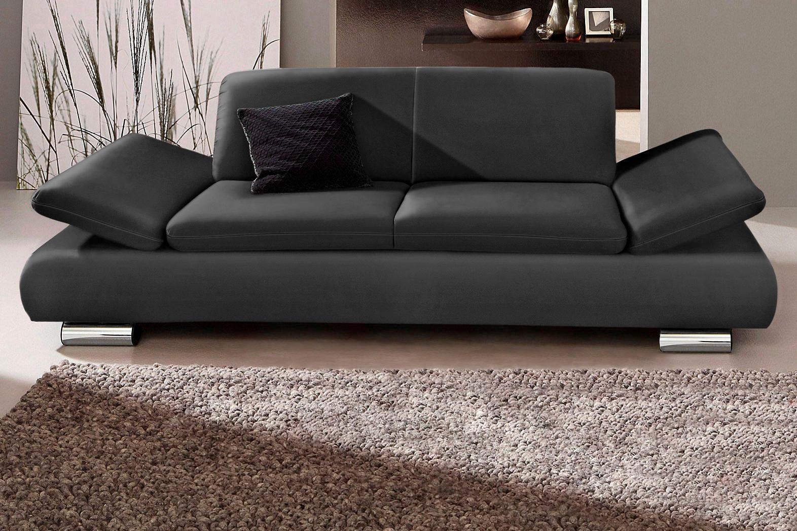 Max Winzer® 2,5-Sitzer »Toulouse modern und bequem, aktuelles Design, hoher Sitzkomfort« mit klappbaren Armlehnen, Breite 224 cm