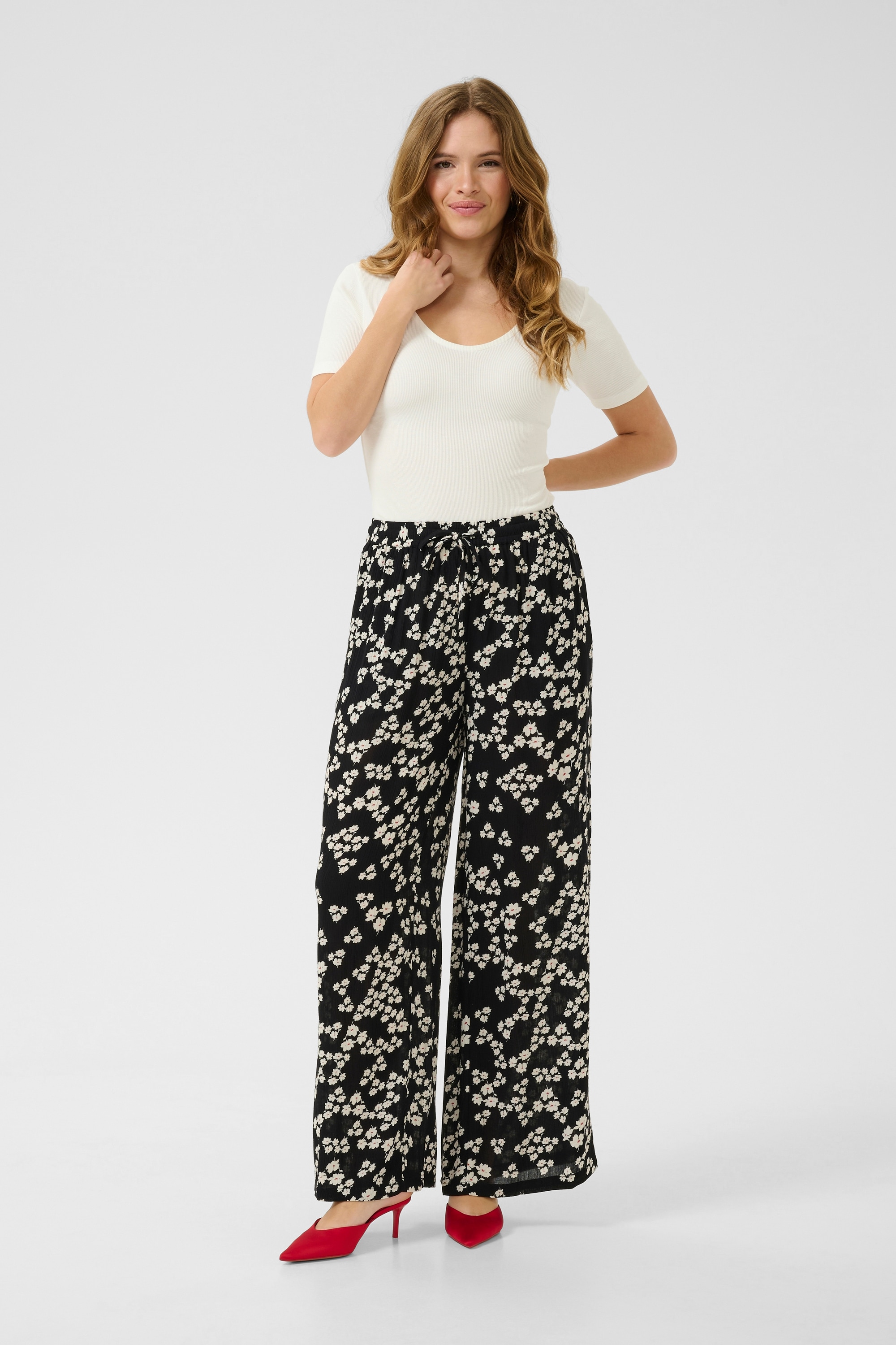 KAFFE Stoffhose »Casual Hose KAthora«