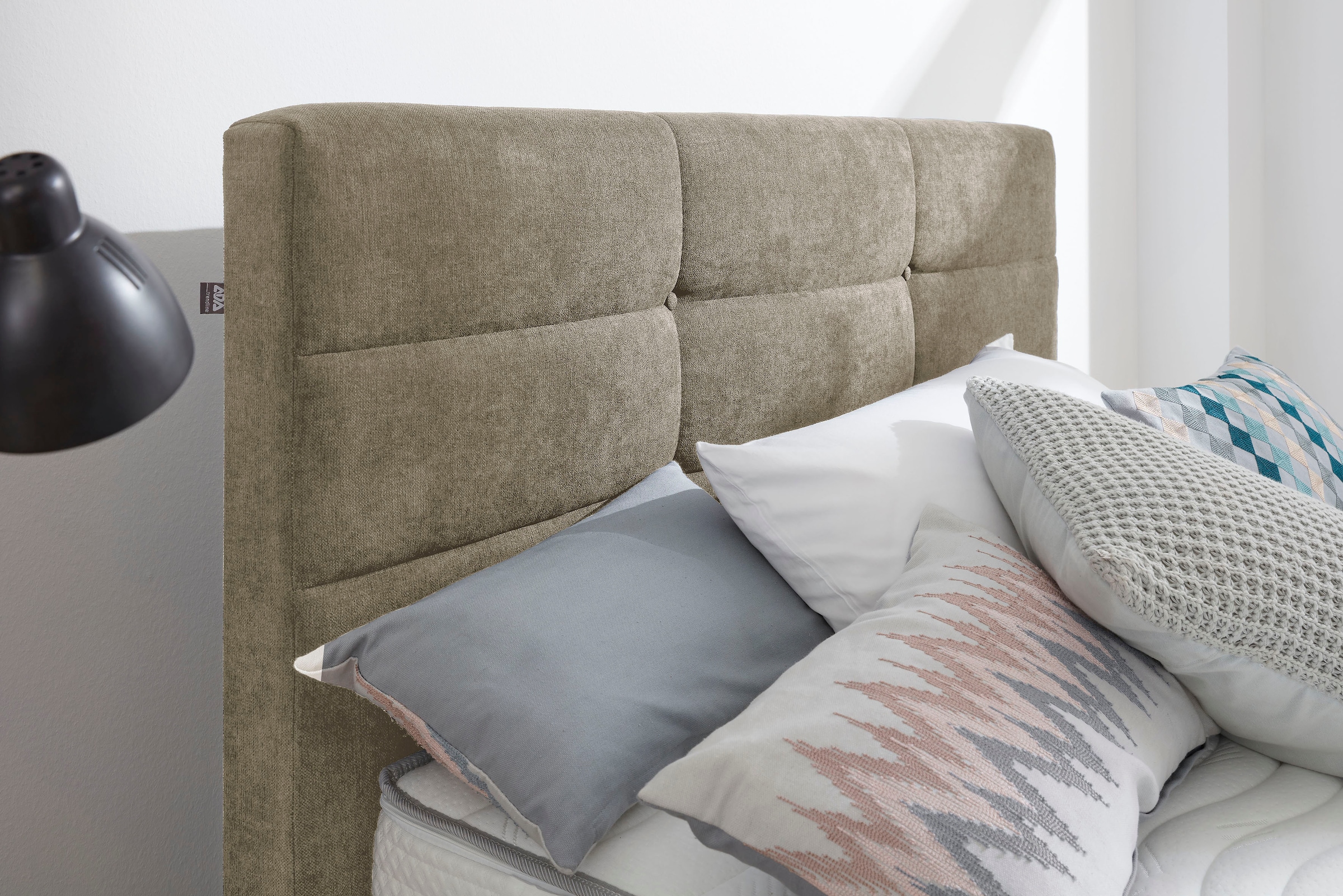 alina Boxspringbett »Jonna« inklusive Matratze, in verschiedenen Größen und Härtegraden