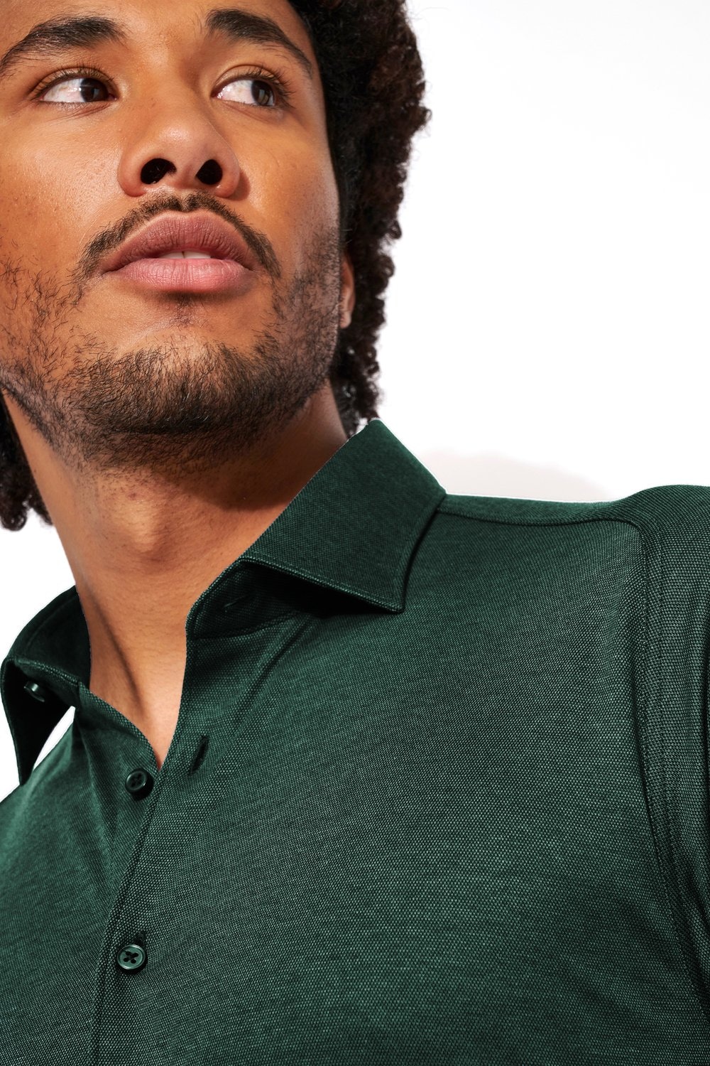 DESOTO Langarmhemd »Jerseyhemd Casual Kent«