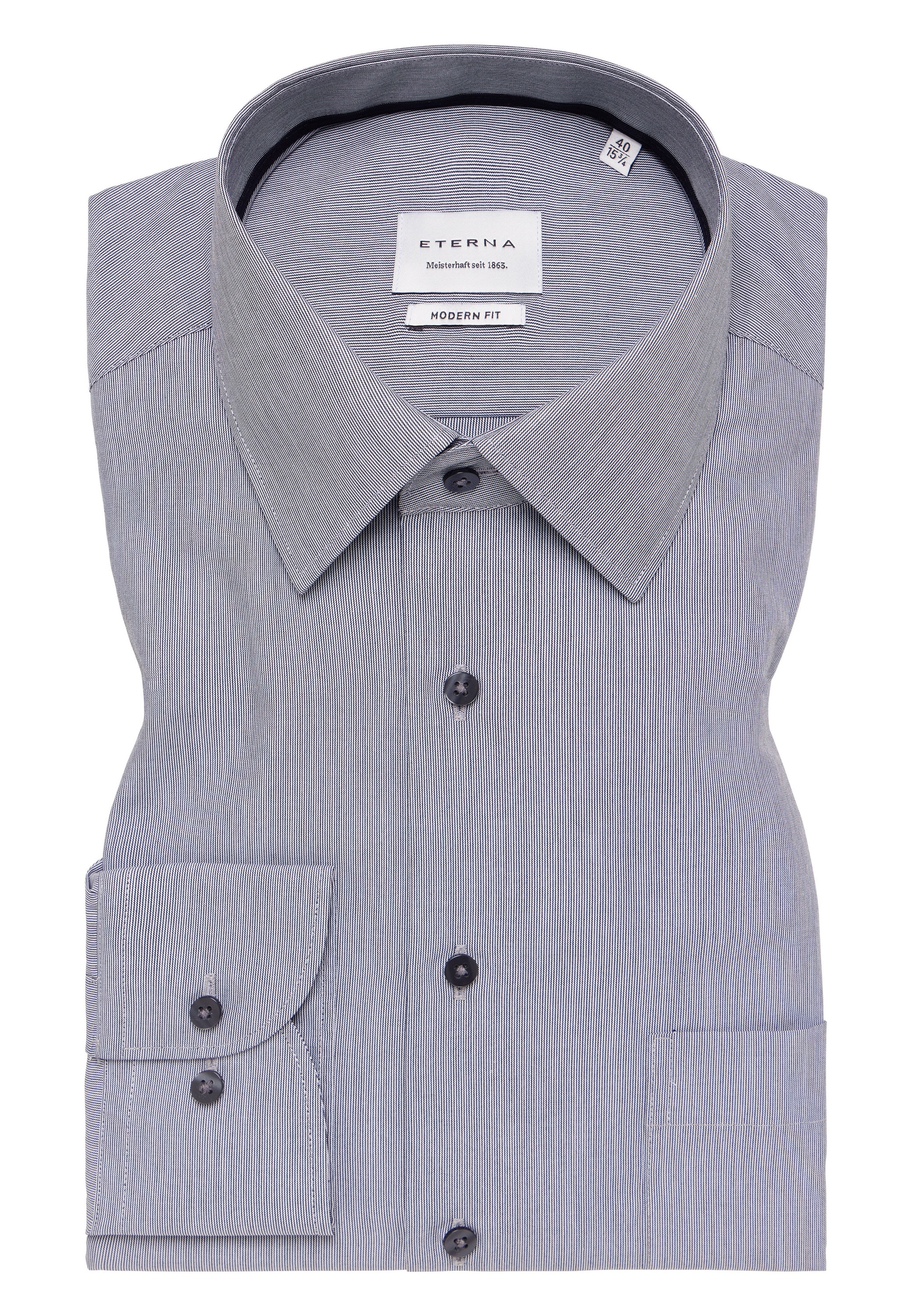 Eterna Langarmhemd »MODERN FIT«, NON IRON (bügelfrei)