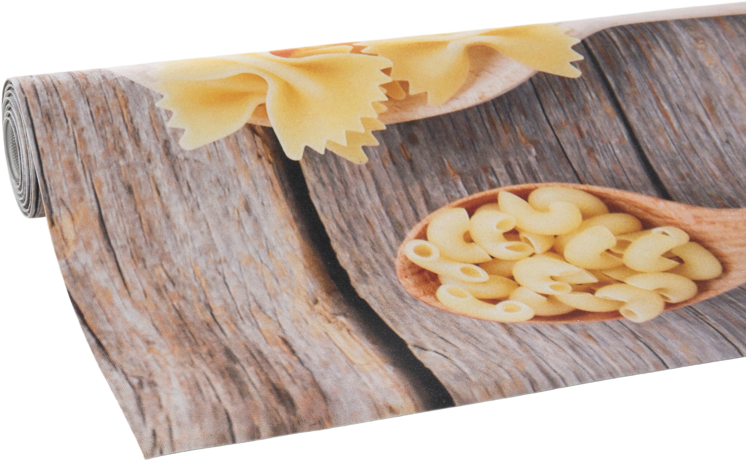 Andiamo Küchenläufer »Pasta«, rechteckig, aus 50x150 im Nudeln, Vinyl, OTTO-Shop rutschhemmend, Motiv cm abwischbar, Größe