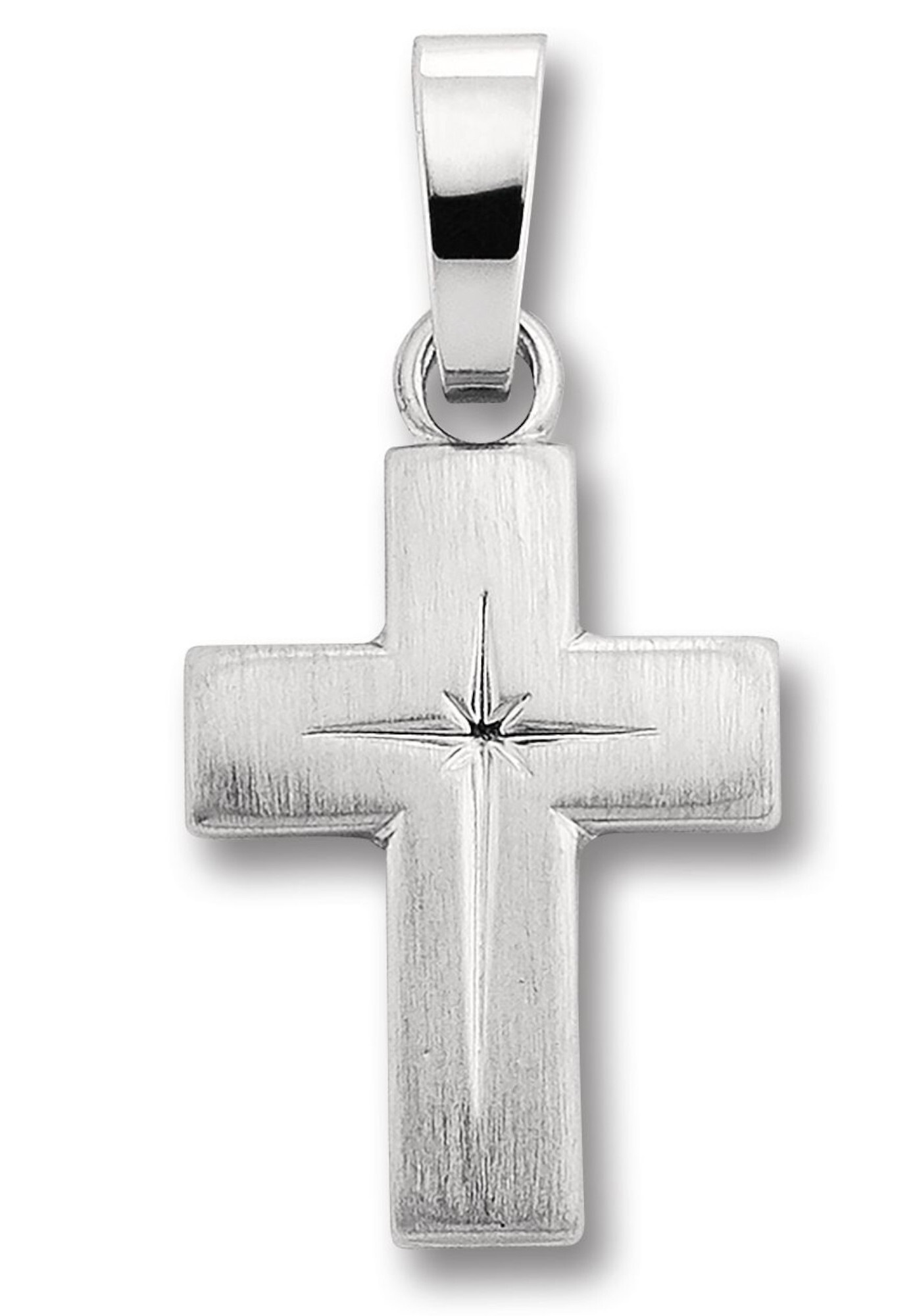 ONE ELEMENT Kettenanhänger »Kreuz Anhänger aus 925 Silber«