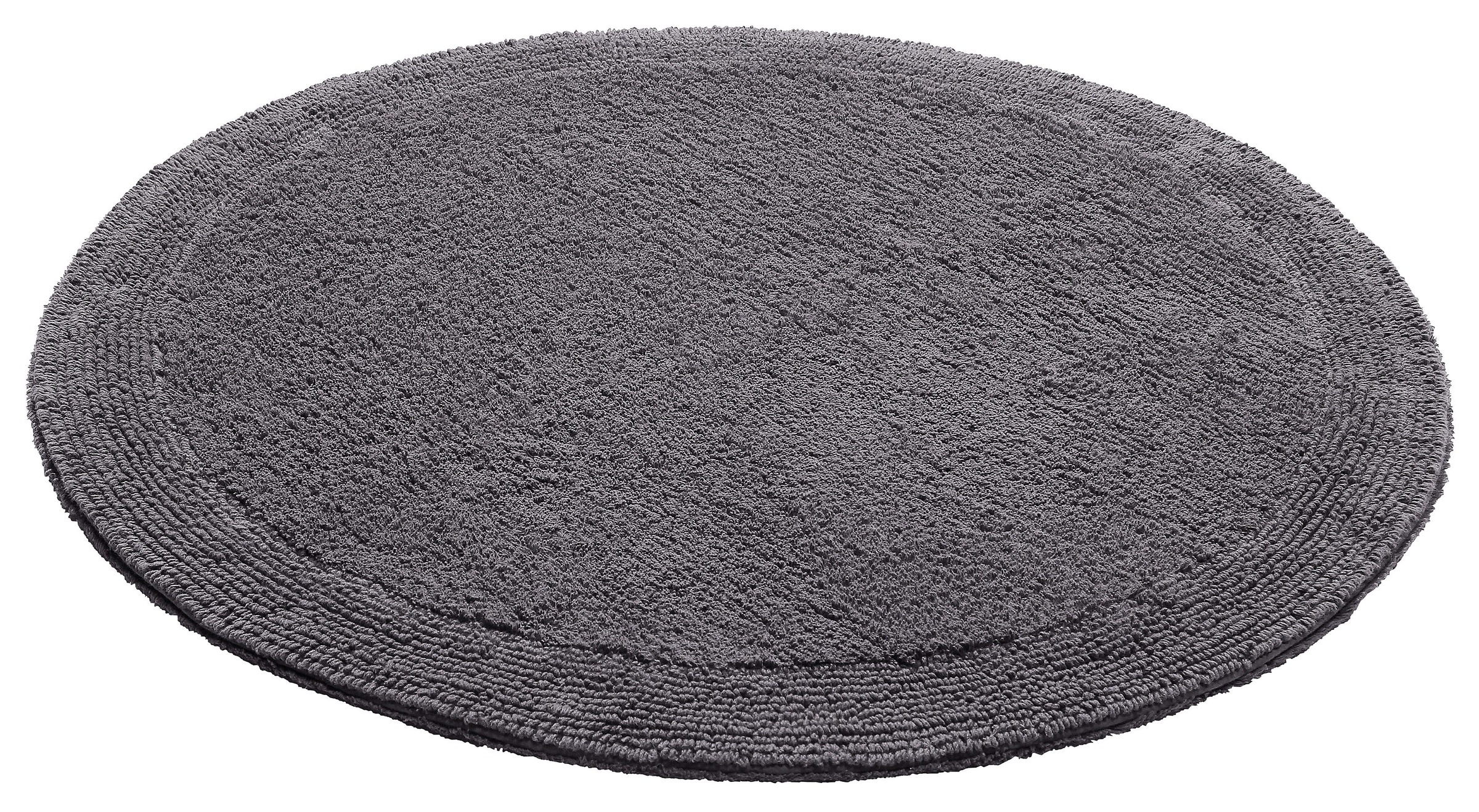 my home Badematte »Kapra, Badvorleger, Badezimmer Teppich«, beidseitig nutzbar-fußbodenheizungsgeeignet-strapazierfähig, mit Bordüre, Badteppich, Badematte, Baumwolle