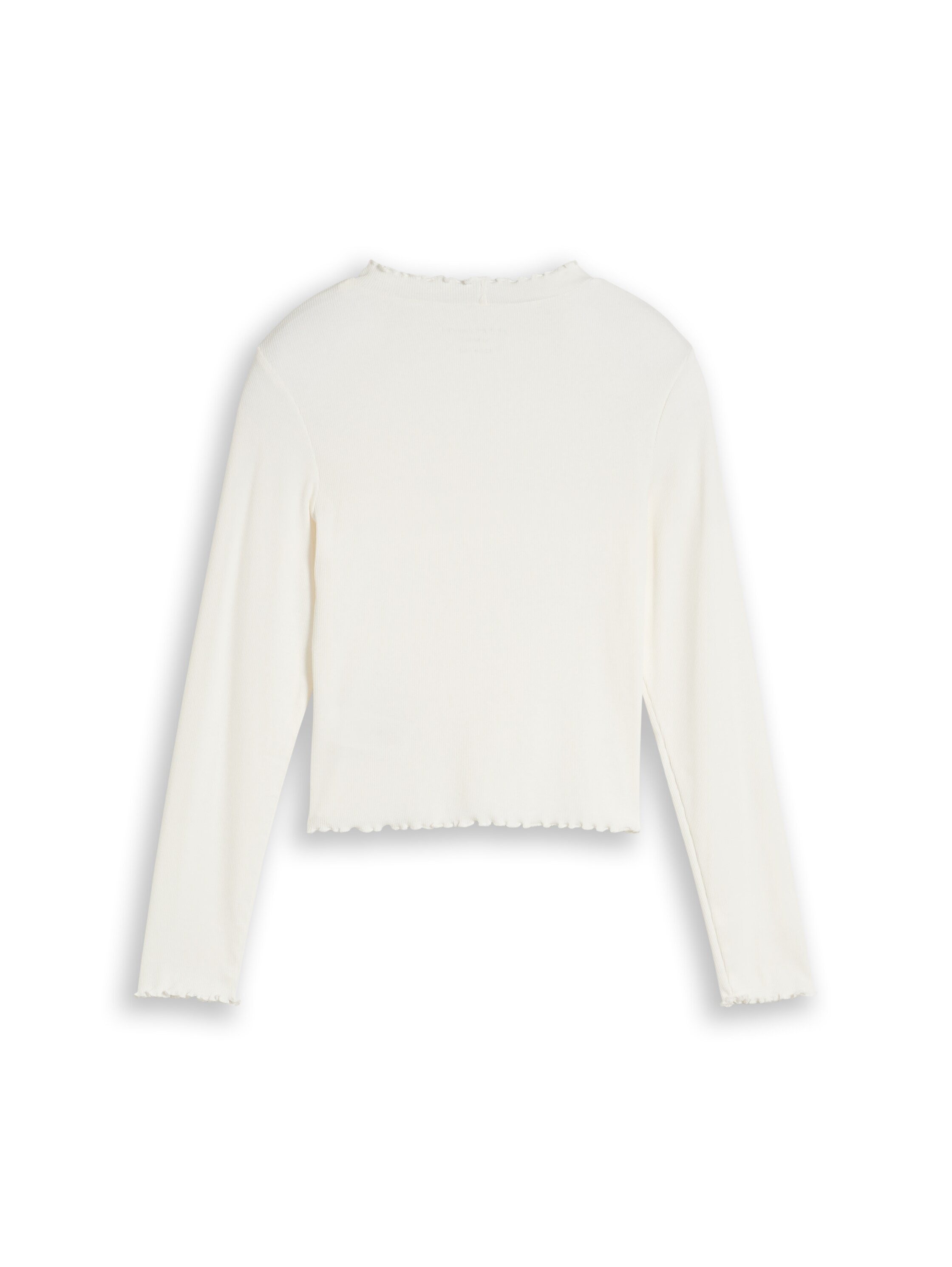 TOM TAILOR T-Shirt mit Rippstruktur