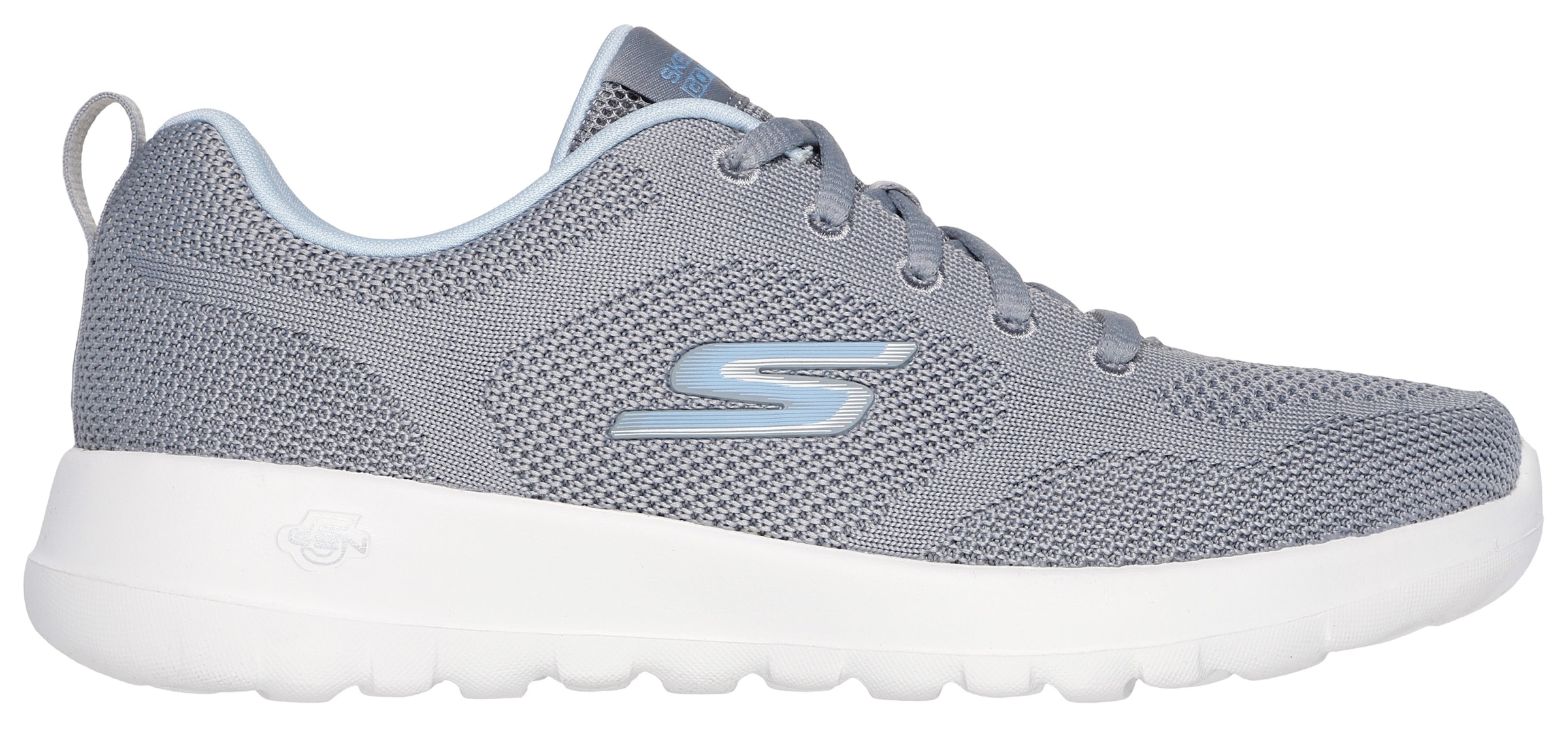 Skechers Sneaker »GO WALK JOY-VIOLET«, Trainingsschuh, Schnürschuh mit Goga Mat Technologie