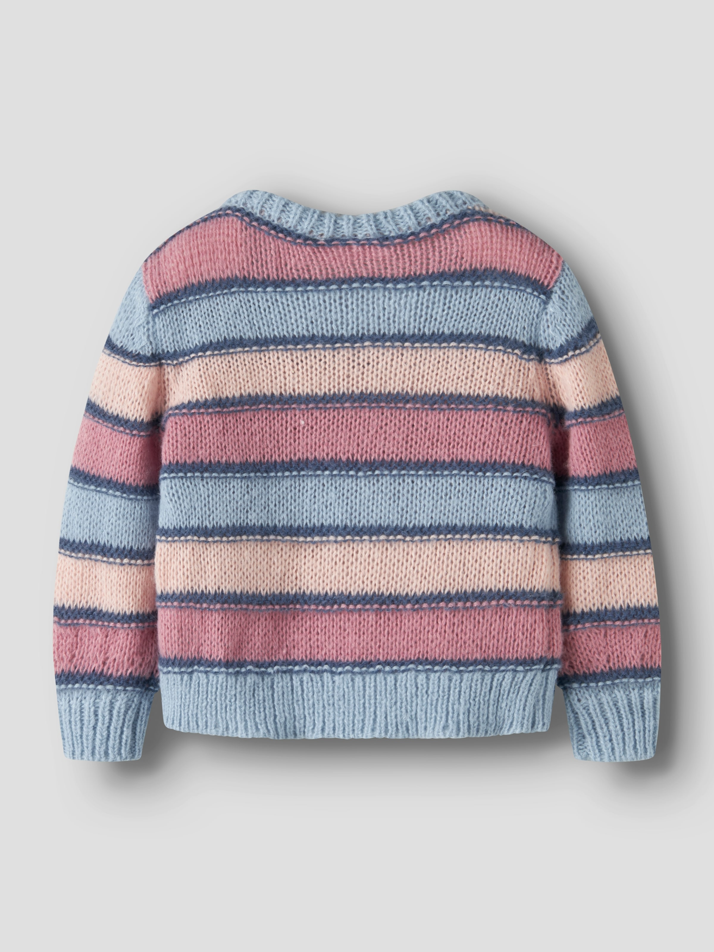 Name It Rundhalspullover »NMFLERNORT LS KNIT« Kunstfaser, regular fit