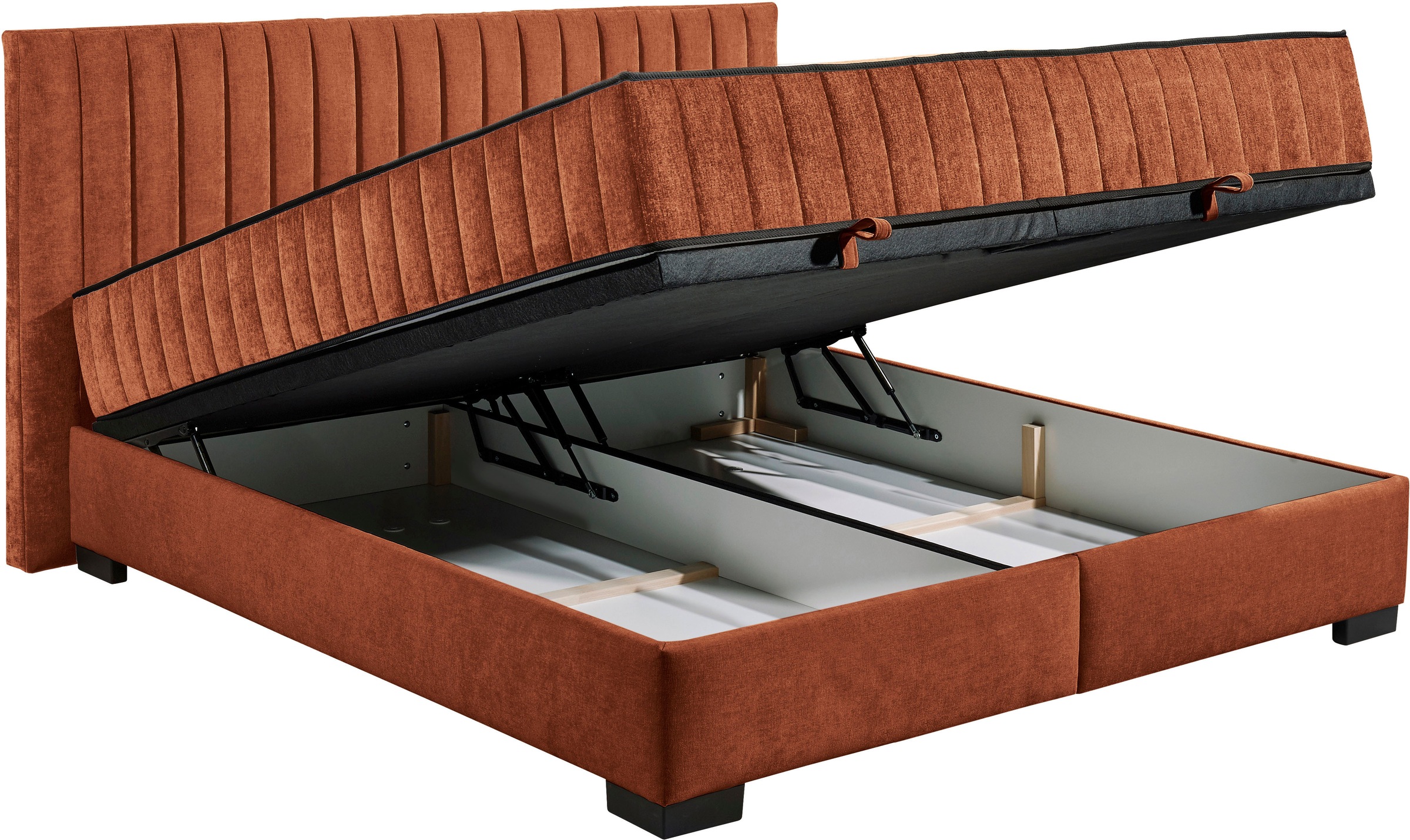 ED EXCITING DESIGN Boxbett »Nagol«, mit Bettkasten, mit Wendematratze, erhältlich in verschiedenen Breiten
