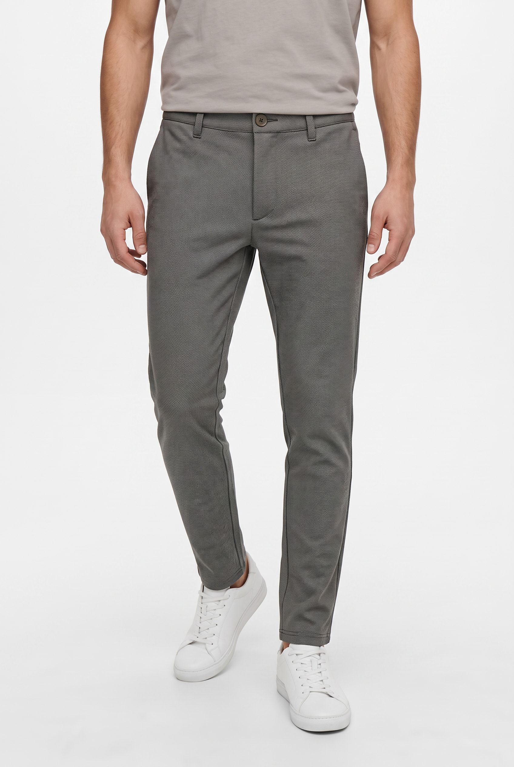 ONLY & SONS Chinos »ONSMARK SLIM DITSY 020934 PANT NOOS«  Viskosemischung, slim fit