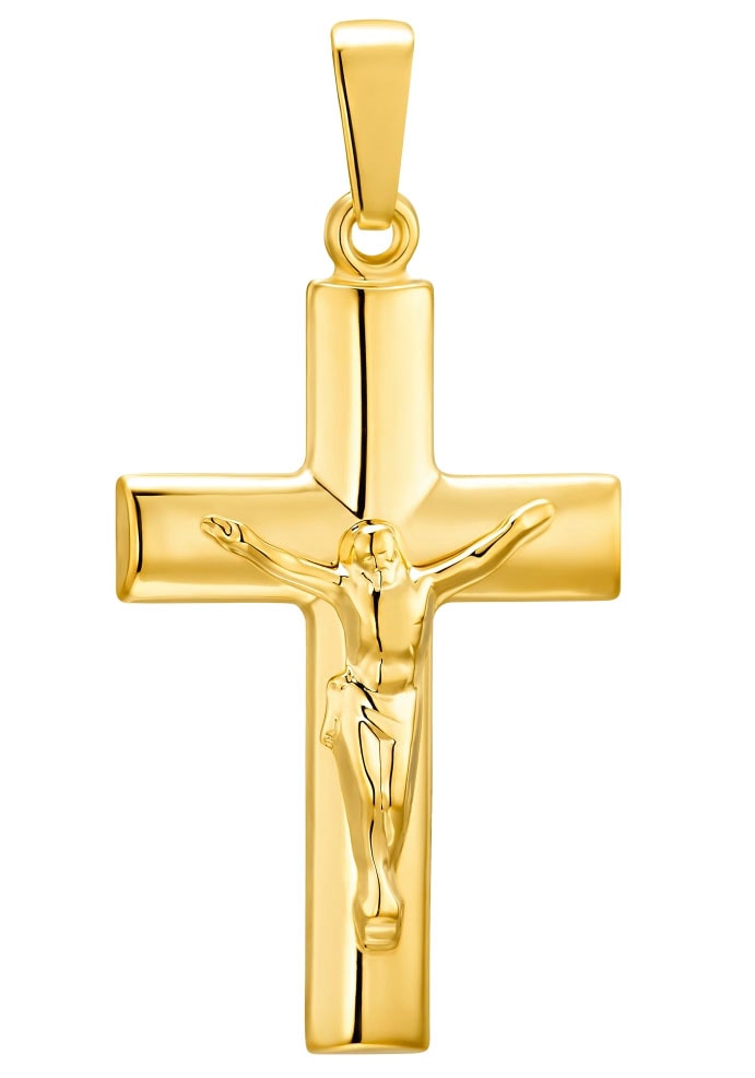 Kettenanhänger »Golden Cross, 2013523«, Made in Germany