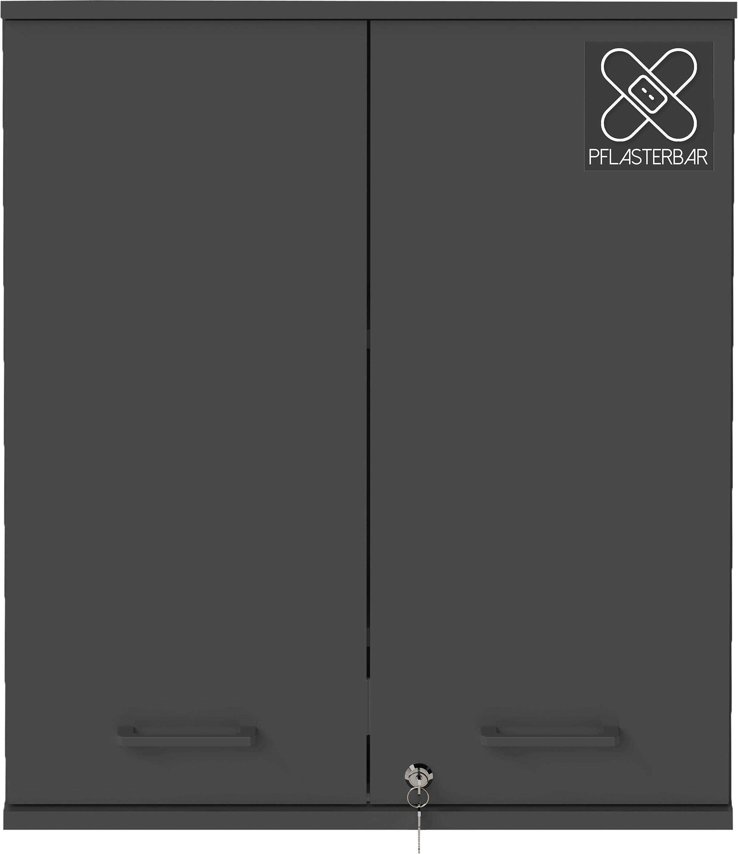 Schildmeyer Medizinschrank »Galeno, mit 3 verschiedenen Aufklebern, Breite 30 cm, Made in Germany« 1 Stk. tlg. Auswahl aus 3 verschiedenen Aufklebern zum Anbringen, Made in Germany
