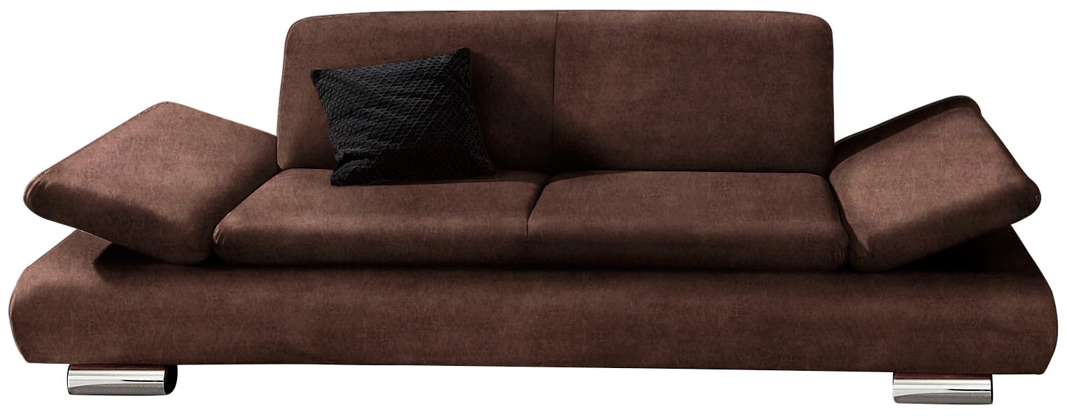Max Winzer® 2,5-Sitzer »Toulouse modern und bequem, aktuelles Design, hoher Sitzkomfort«, mit klappbaren Armlehnen, Breite 224 cm