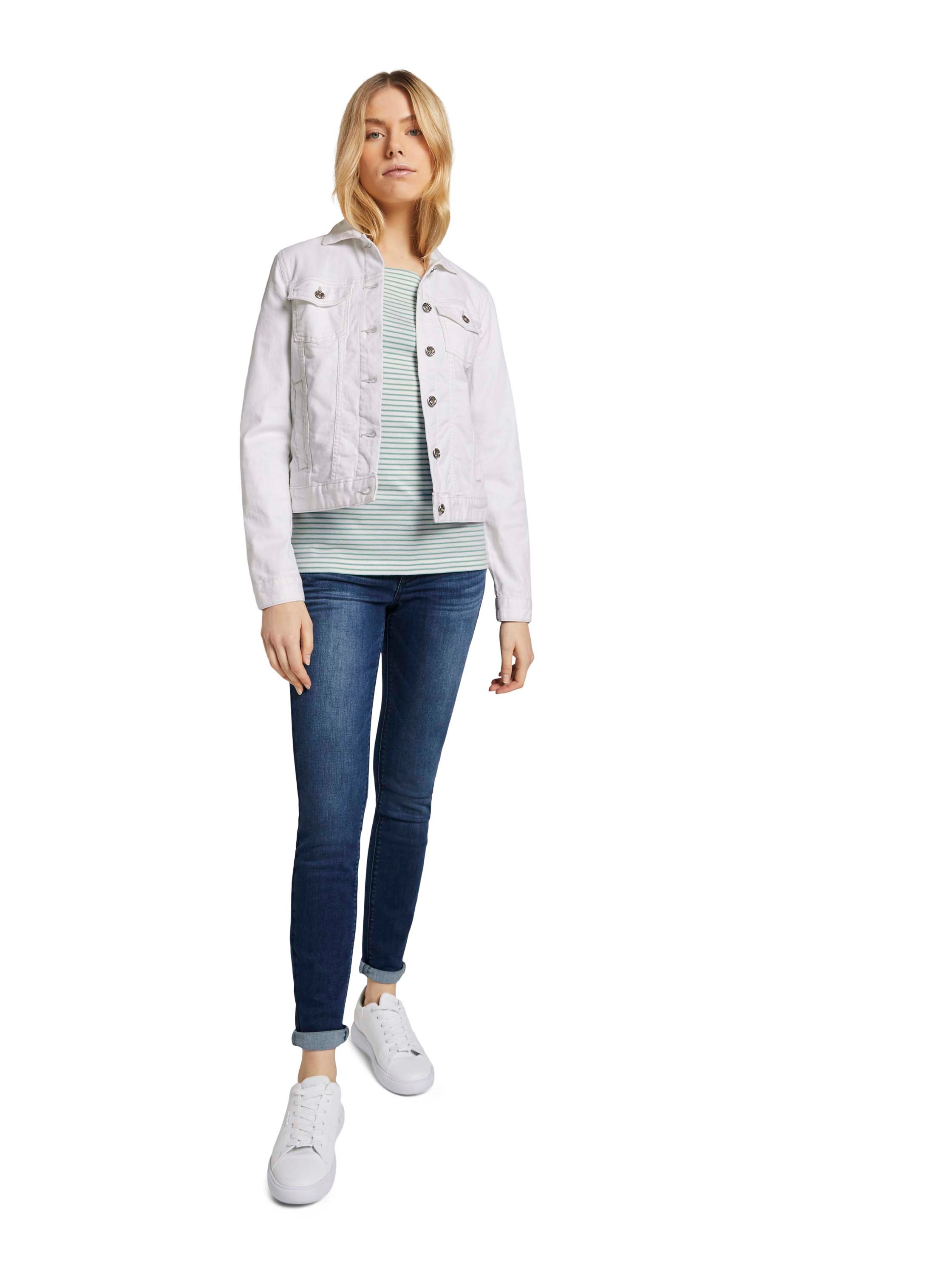 TOM TAILOR 3/4-Arm-Shirt mit Streifenmuster