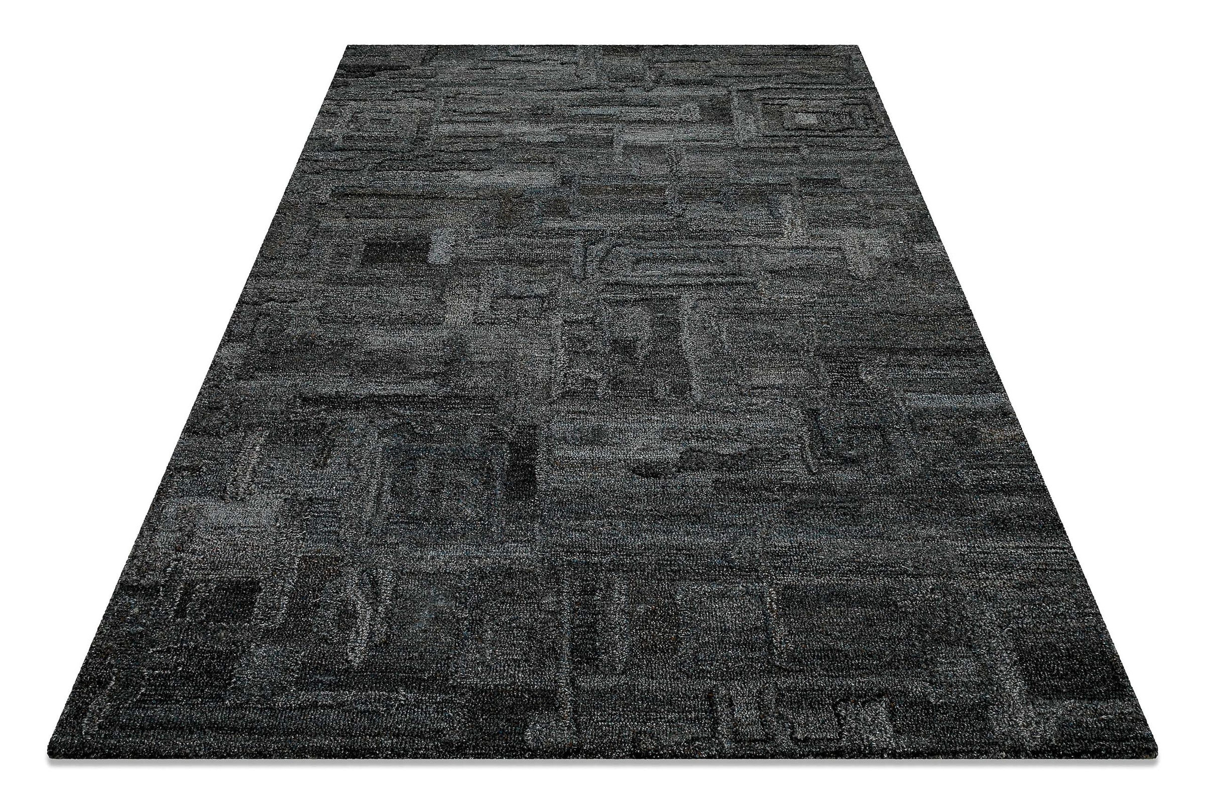Wecon home Teppich »Hamptons FORTYTWO«, rechteckig, 15 mm Höhe, Läufer, Kurzflor, Wohnzimmer, Schlafzimmer, elegant, geometrisch