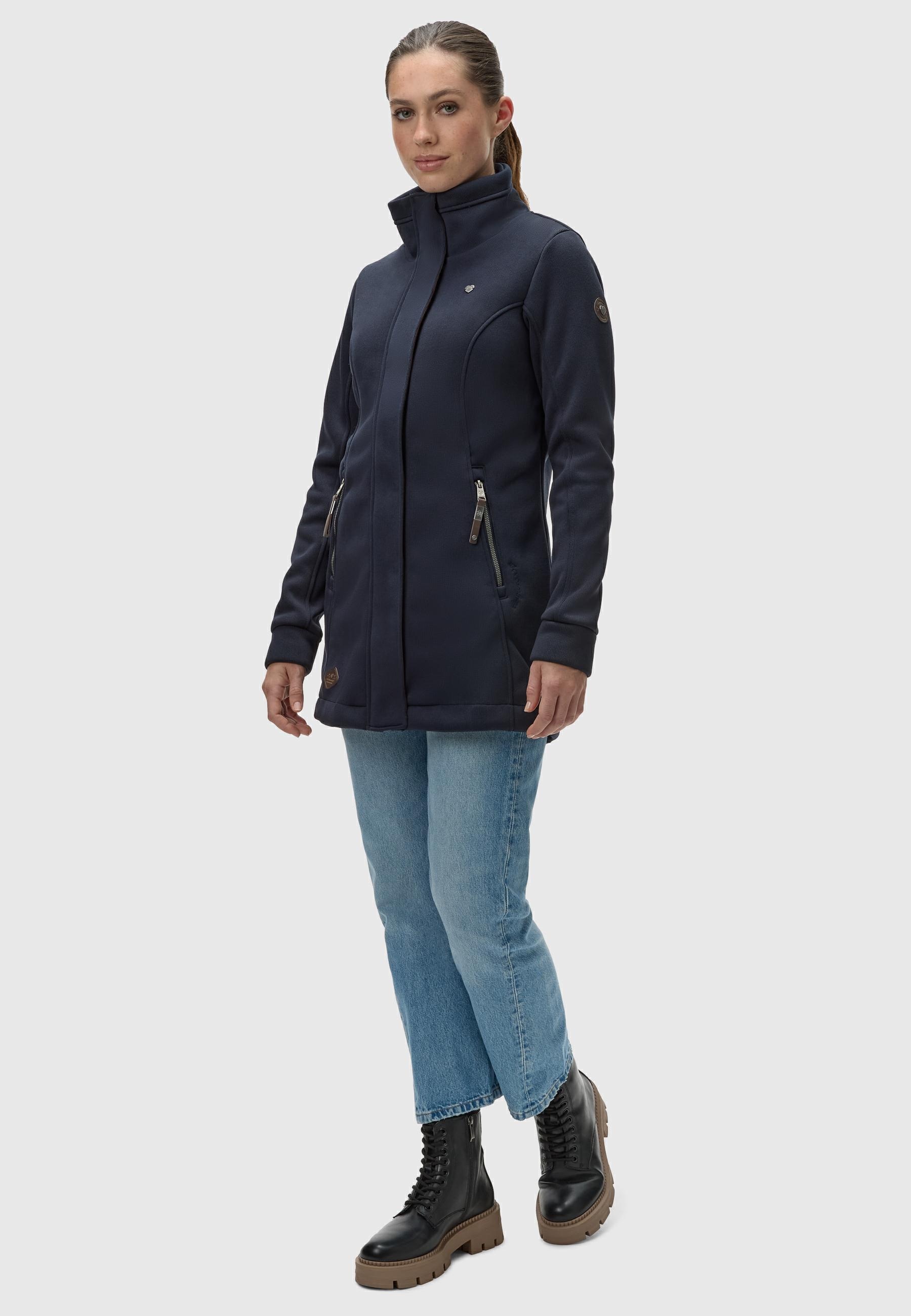 Ragwear Kurzjacke »Sweatjacke Letrice Bonded«