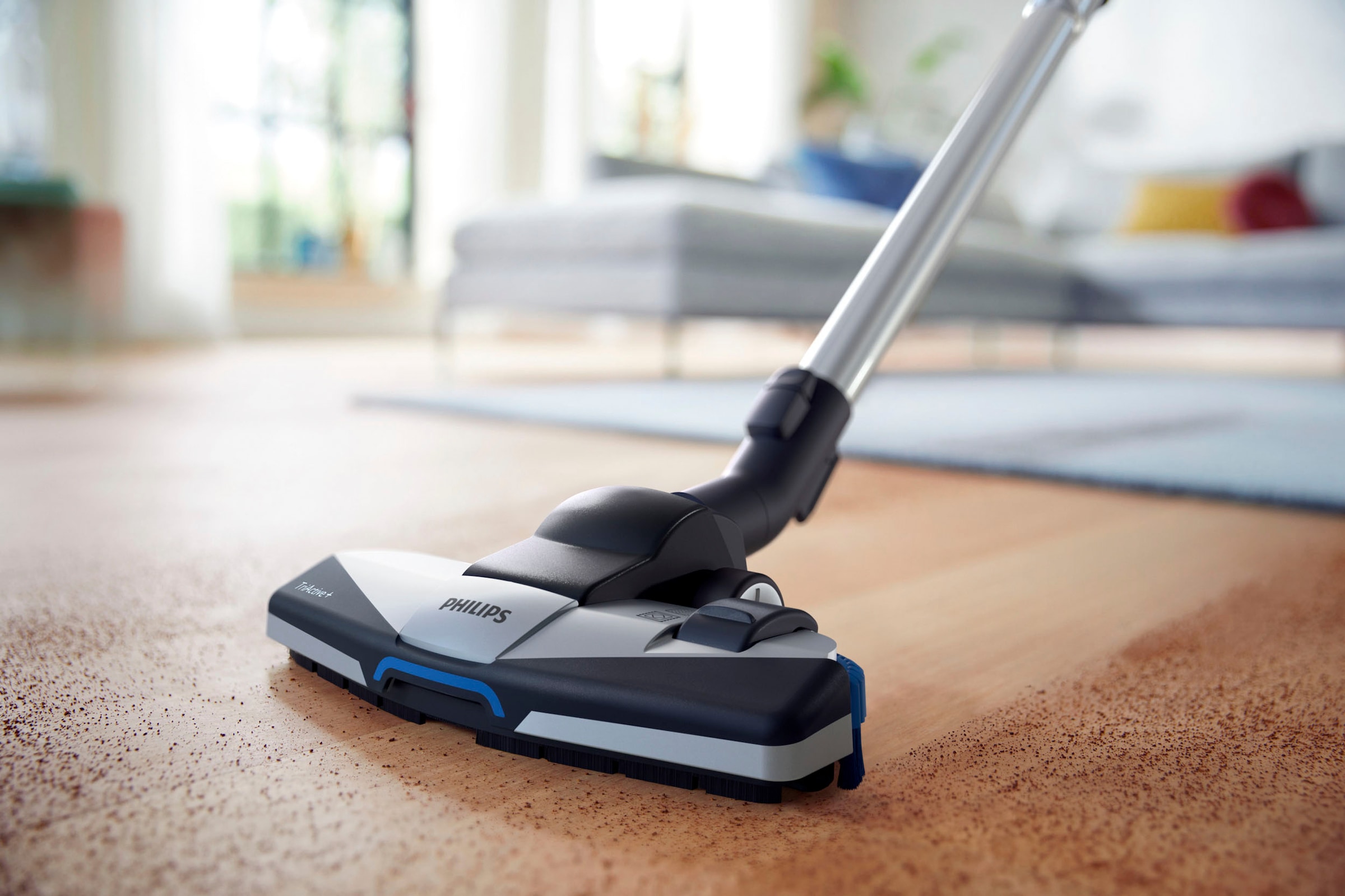 Philips Bodenstaubsauger »FC8577/09 Performer Active«, 900 W, mit Beutel, Allergiefilter, mit 4 l Fassungsvermögen und TriActive+-Düse