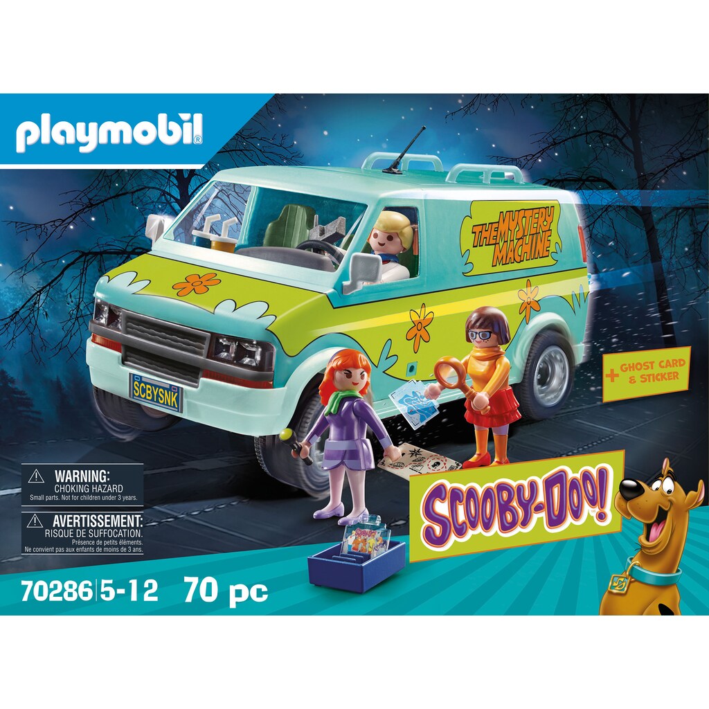 Playmobil® Konstruktions-Spielset »Mystery Machine (70286), SCOOBY-DOO!«, (70 St.), Made in Germany