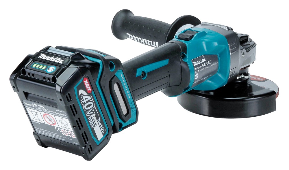 Makita Akku-Winkelschleifer »»GA008GZ««, (XGT, 40V max., 125 mm), ohne Akku, ohne Ladegerät