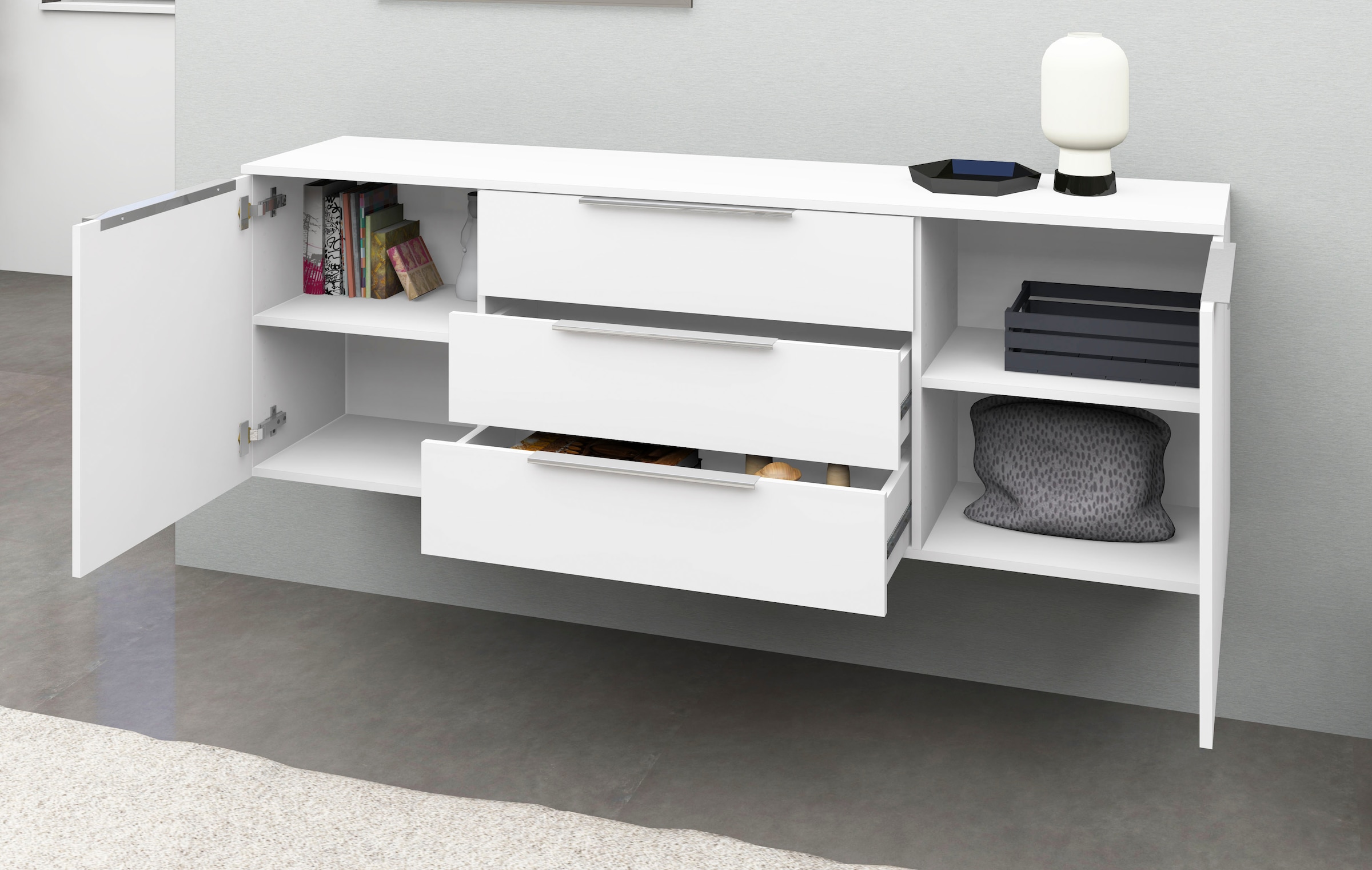 borchardt Möbel Sideboard »Oliva« Breite 166 oder 200 cm