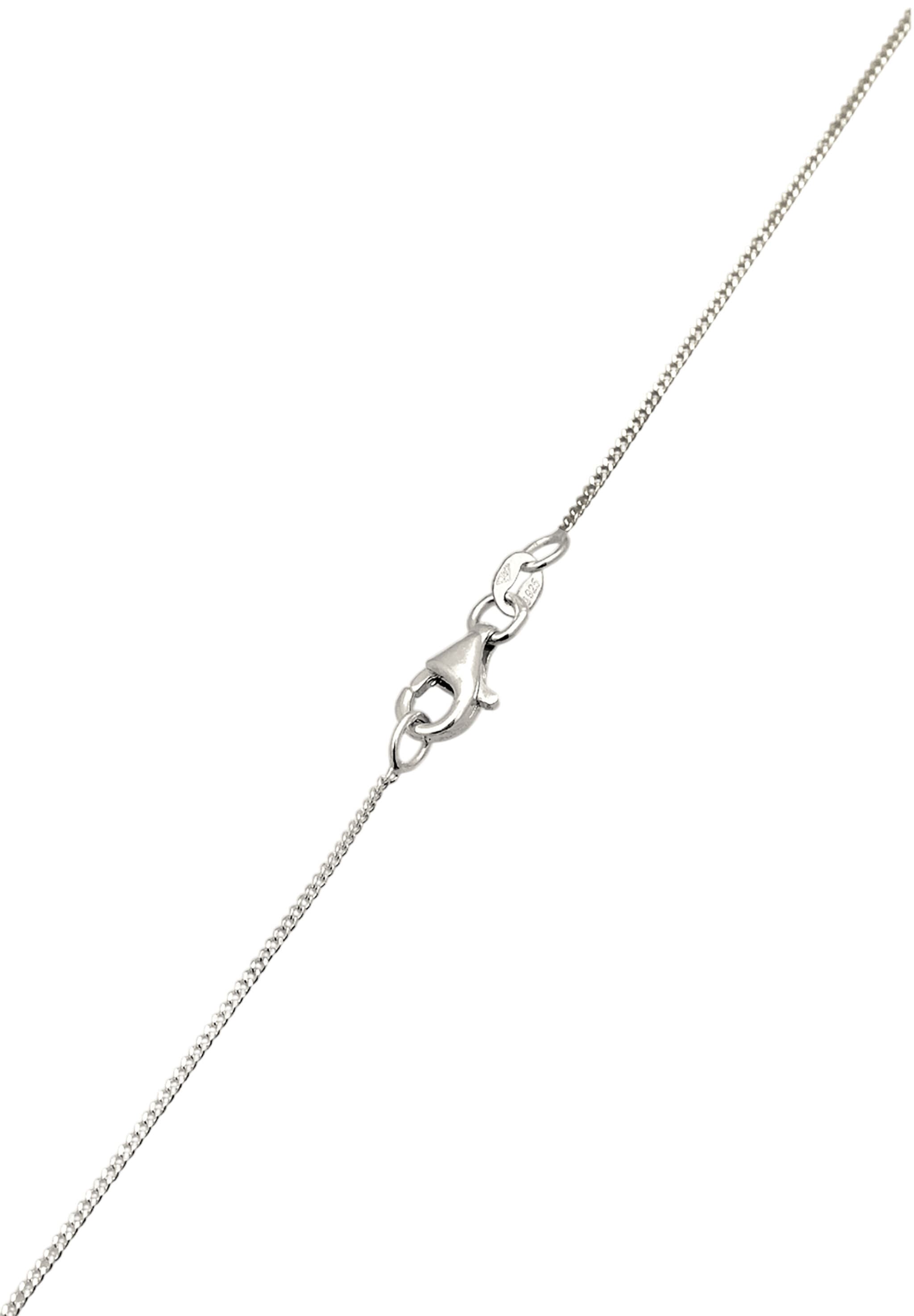 Elli Silberkette »Halskette Stern Zirkonia Weiß 925 Sterling Silber«