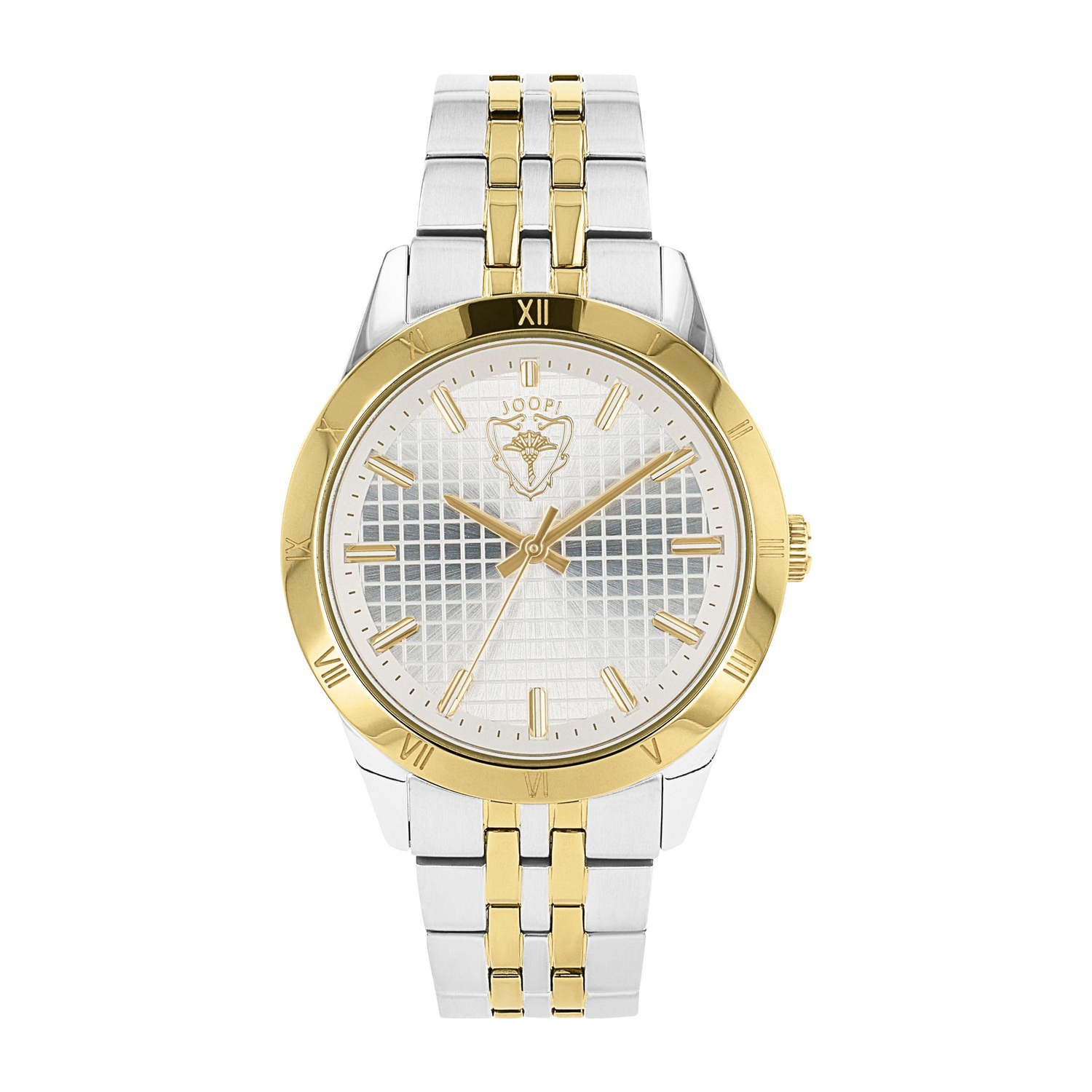 JOOP! Quarzuhr Armbanduhr, Damenuhr, Edelstahlarmband, analog