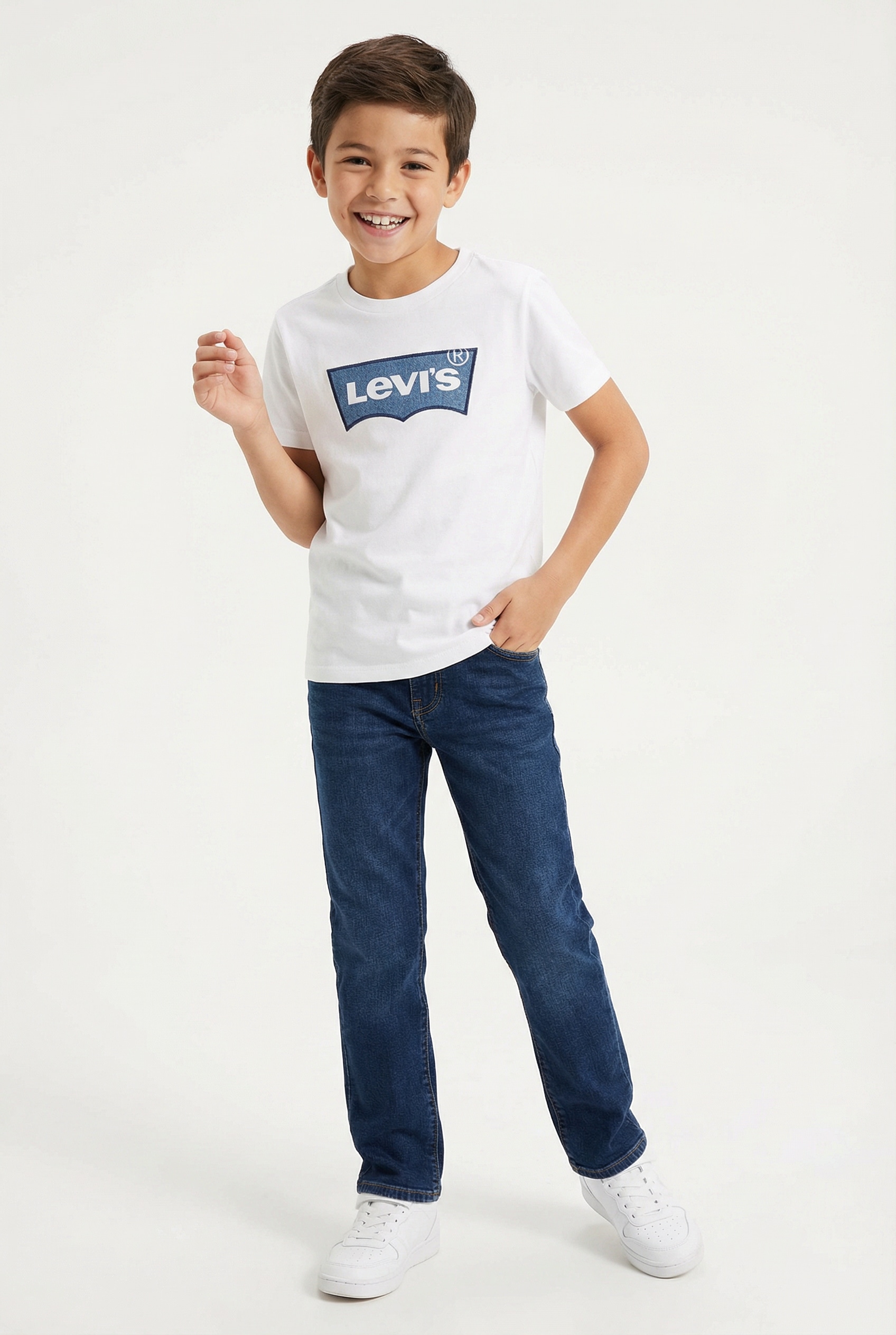 Levi's® Kids T-Shirt »LVN MY FIRST BATWING TEE« mit Logo Stickerei