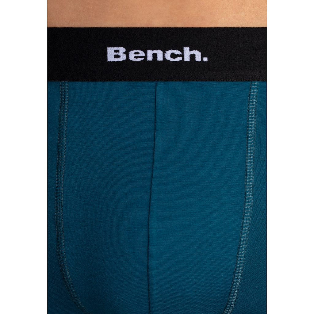 Bench. Boxer, (4 St.), mit kontrastfarbigem Bund