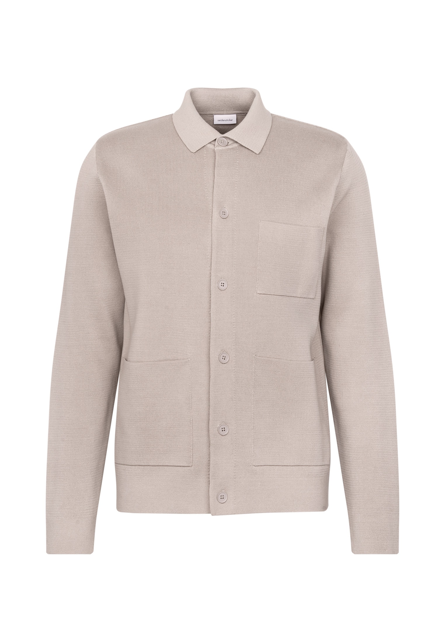 seidensticker Strickjacke »Schwarze Rose« 1/1 Kragen Uni