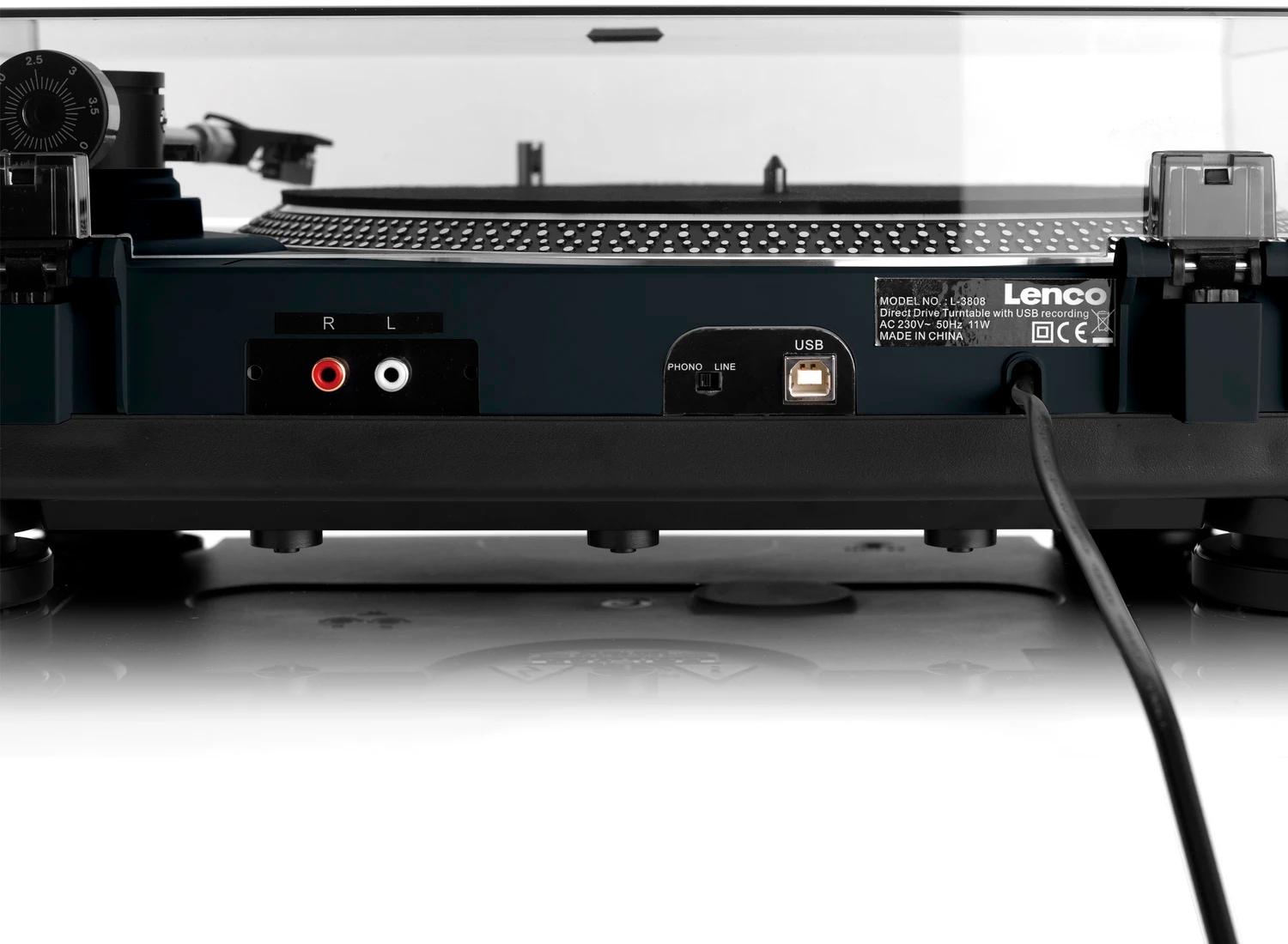 »L-3808«, Direktantrieb Lenco bei Plattenspieler jetzt OTTO mit