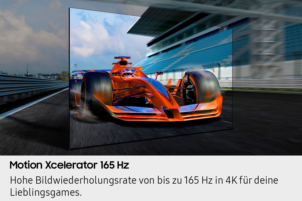 Samsung OLED-Fernseher »GQ55S95FAT«, 4K Ultra HD, Smart-TV, HDR Pro & Glare Free, Dolby Atmos & AI Sound, Gaming Hub, bis zu 165Hz