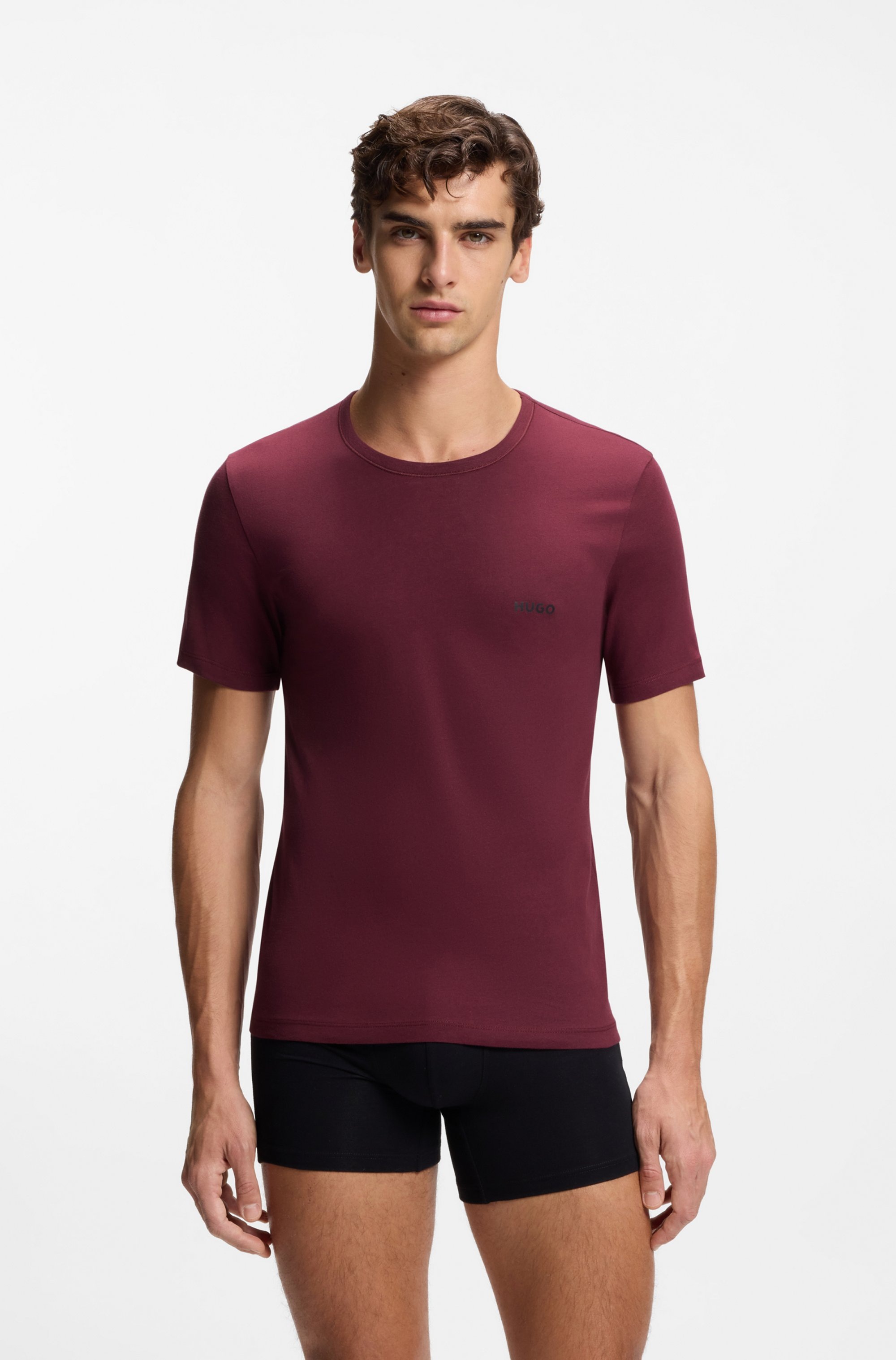 HUGO Underwear T-Shirt »RN TRIPL« Packung, 3 Stk. tlg. mit Rundhalsausschnitt