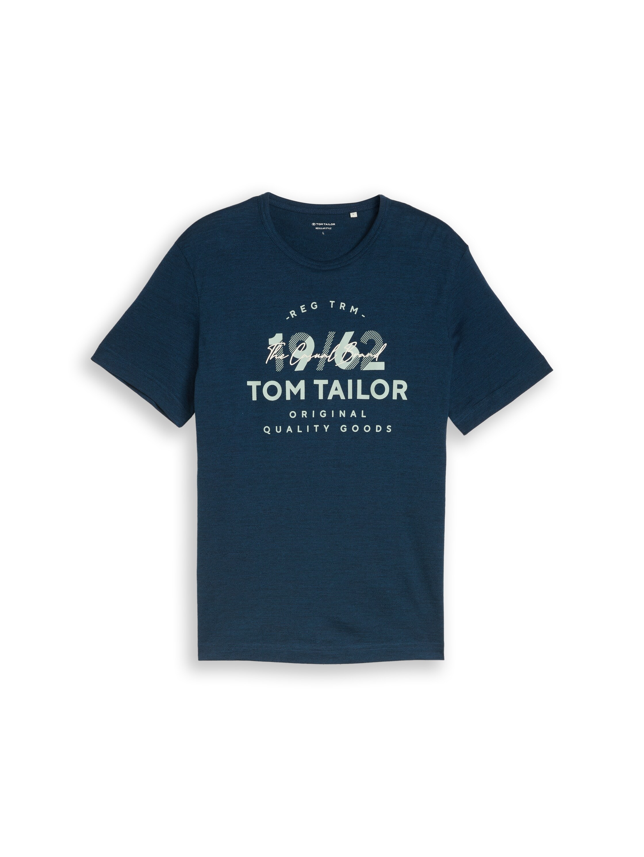 TOM TAILOR T-Shirt mit Logo Print