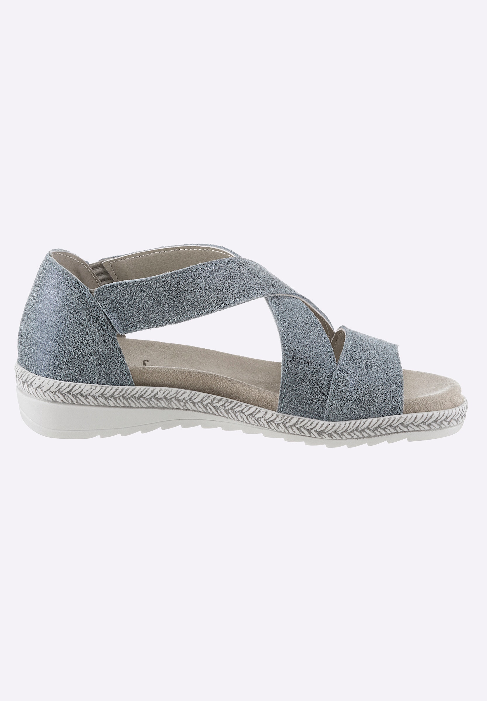 airsoft modern+ Sandalette »Sandalette Sandalette mit Wechselfußbett«