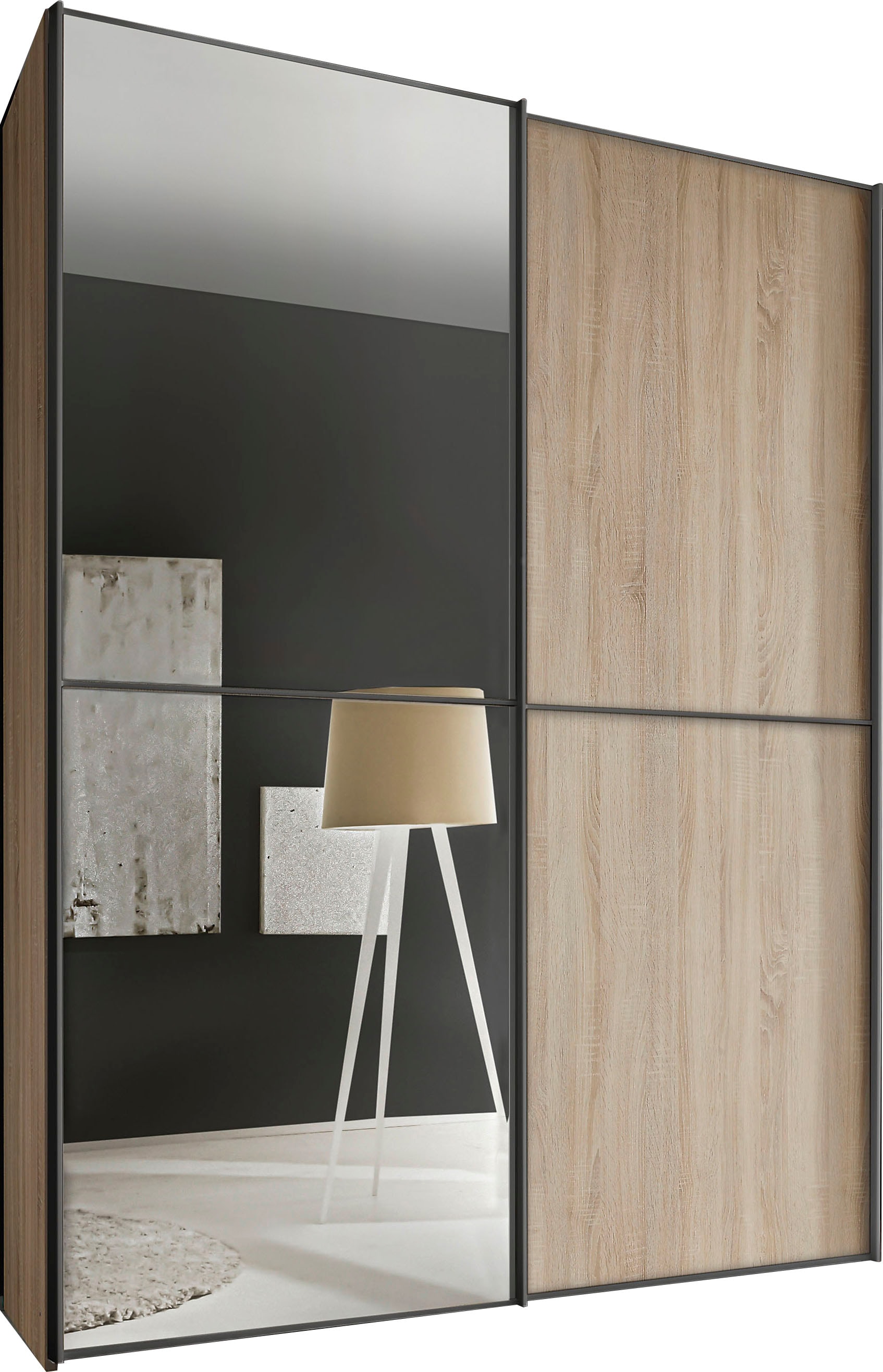 STAUD Schwebetürenschrank »Sinfonie Plus, edles Design in hochwertiger Qualität, Made in Germany« Mit vier verschiedenen Ausstattungsvarianten
