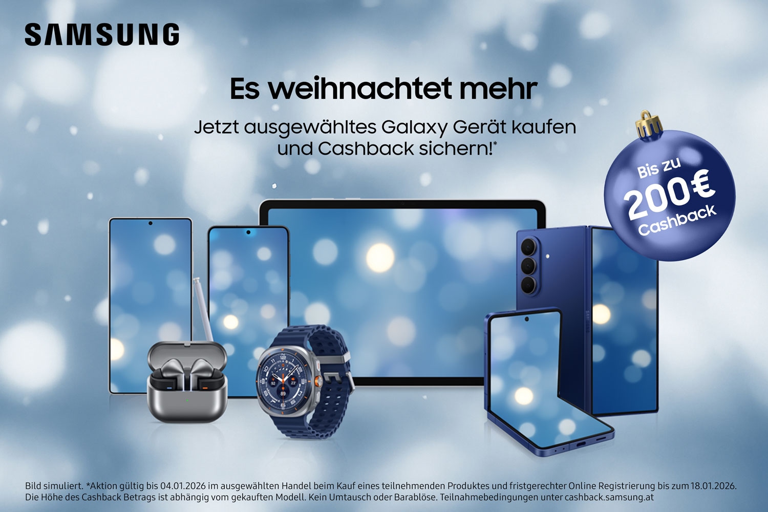 Samsung wireless In-Ear-Kopfhörer »Galaxy Buds3 Pro« A2DP Bluetooth | AVRCP Bluetooth | HFP Active Noise Cancelling (ANC) | Sprachsteuerung