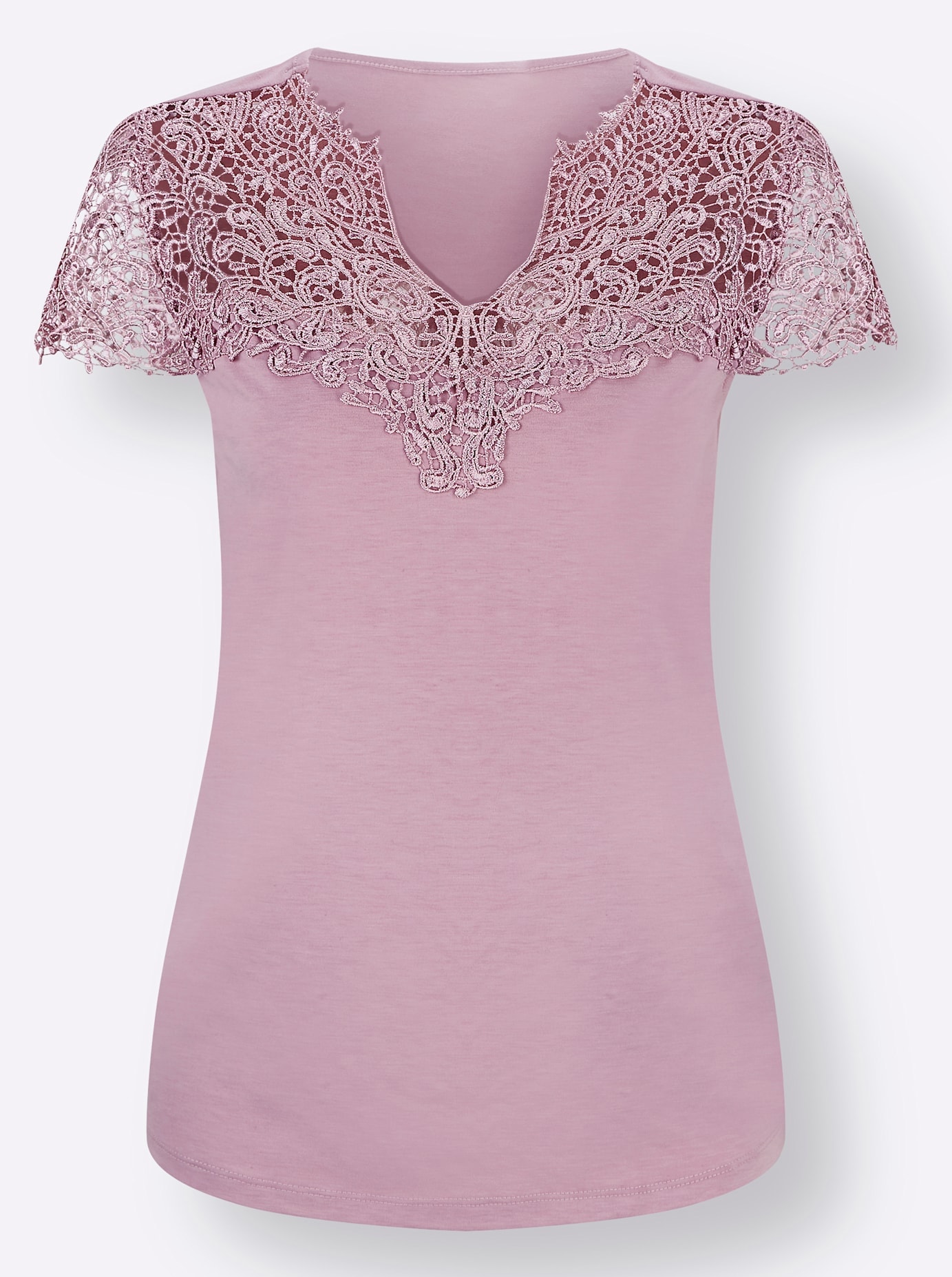 Lady Spitzenshirt »Shirt«, (1 tlg.)