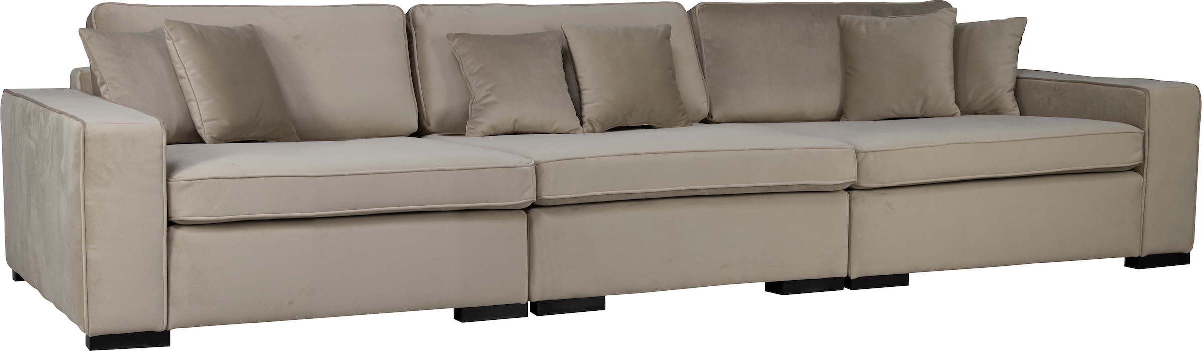 Guido Maria Kretschmer Home&Living 3-Sitzer »Skara«, Lounge-Sofa mit Federkernpolsterung, in vielen Bezugsvarianten