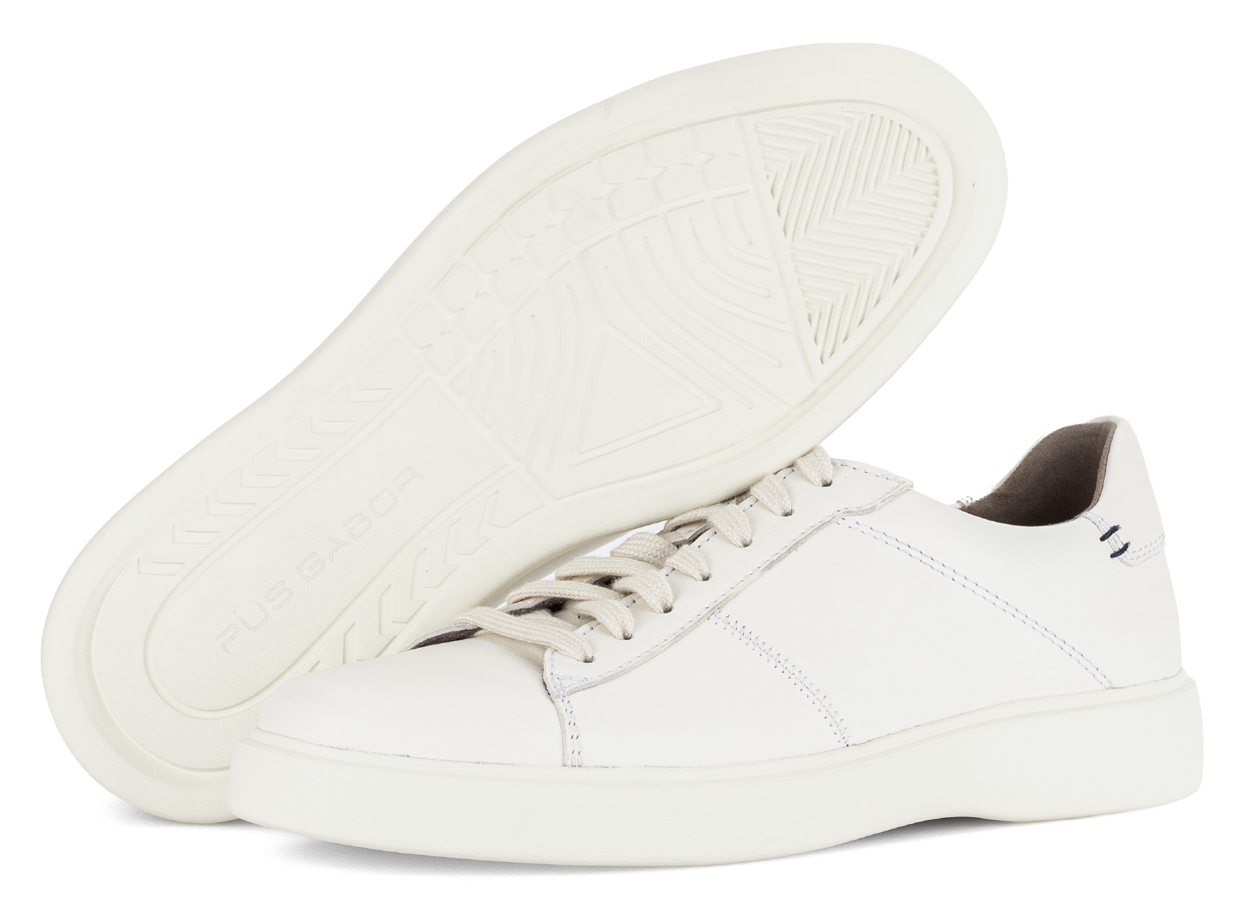 Pius Gabor Sneaker  , Freizeitschuh, Halbschuh, Schnürschuh, Ziernähte, G-Weite