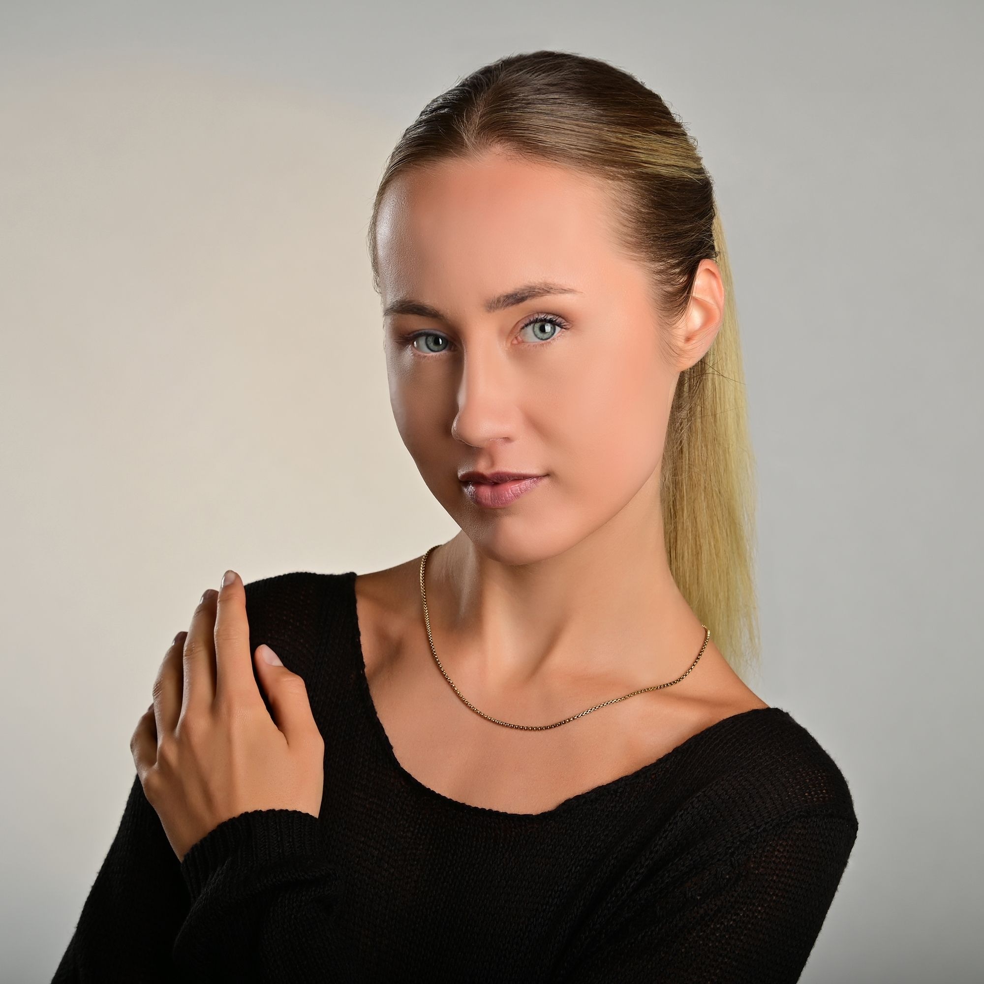 Adelia´s Gliederkette »Unisex Halskette ¿ Venezianerkette aus Edelstahl«