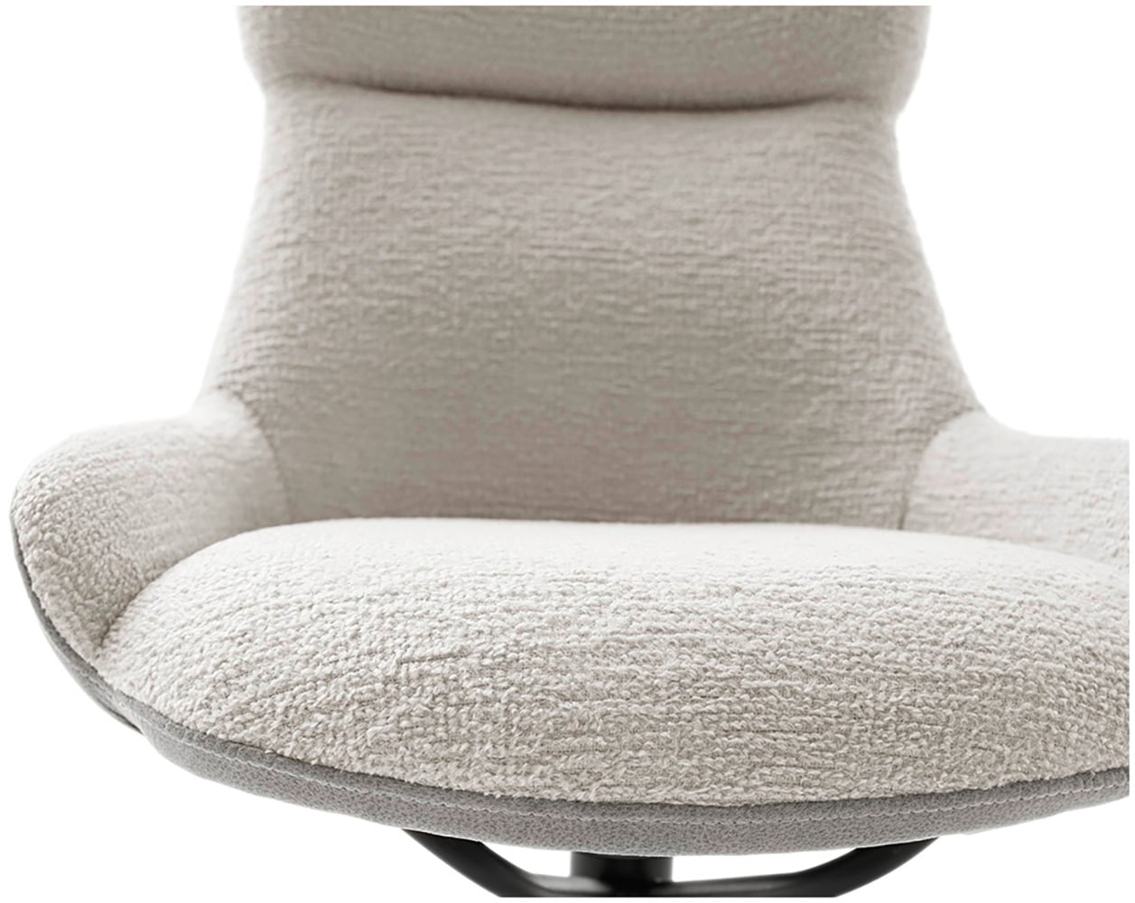 MCA furniture Esszimmerstuhl »PELION«, Feingewebe, (2er-Set), drehbar 360°, Dreh- & Schwingfunktion, Sitzhöhe ca. 50 cm