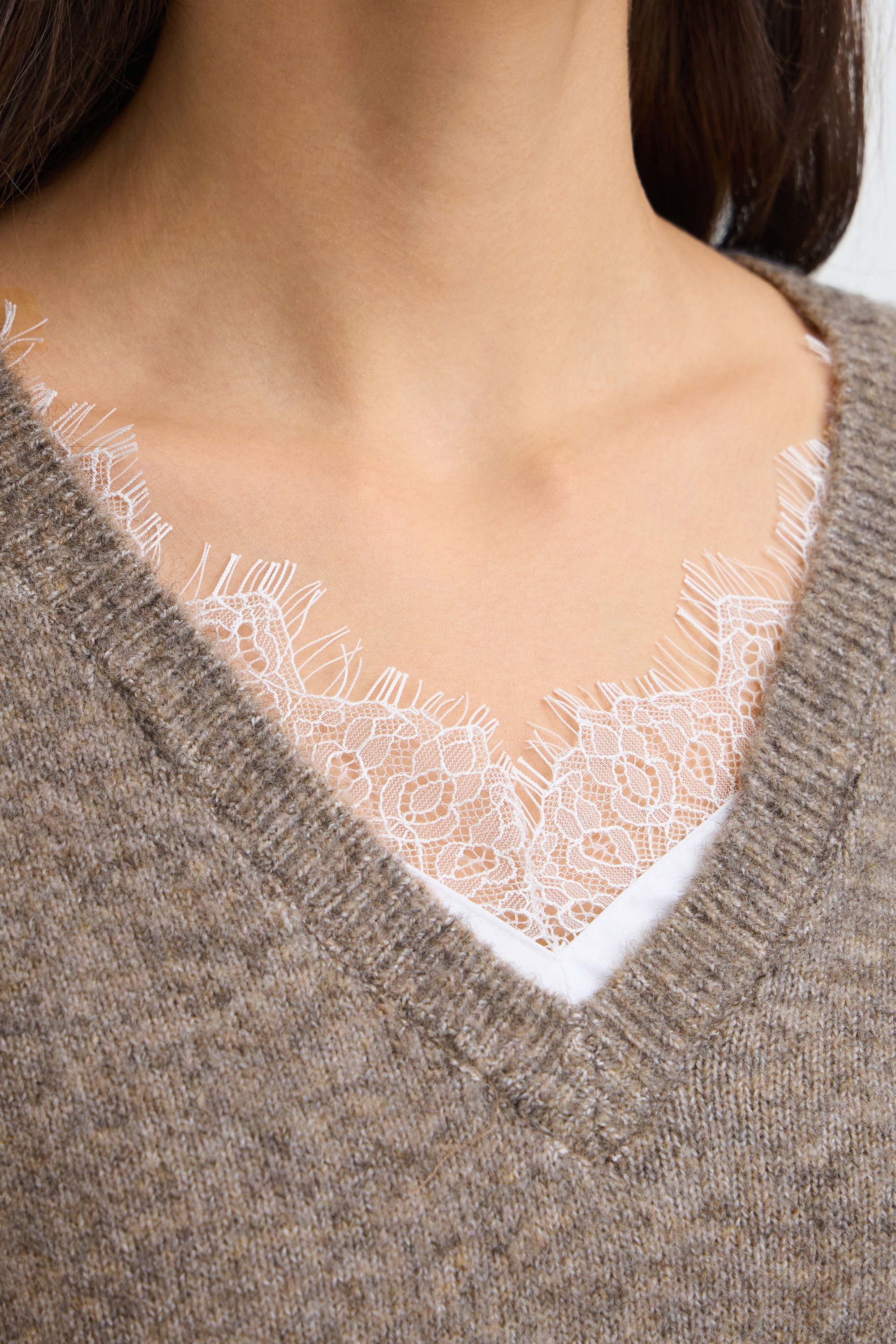 fransa Strickpullover »Damen Langarm FRELLEN«