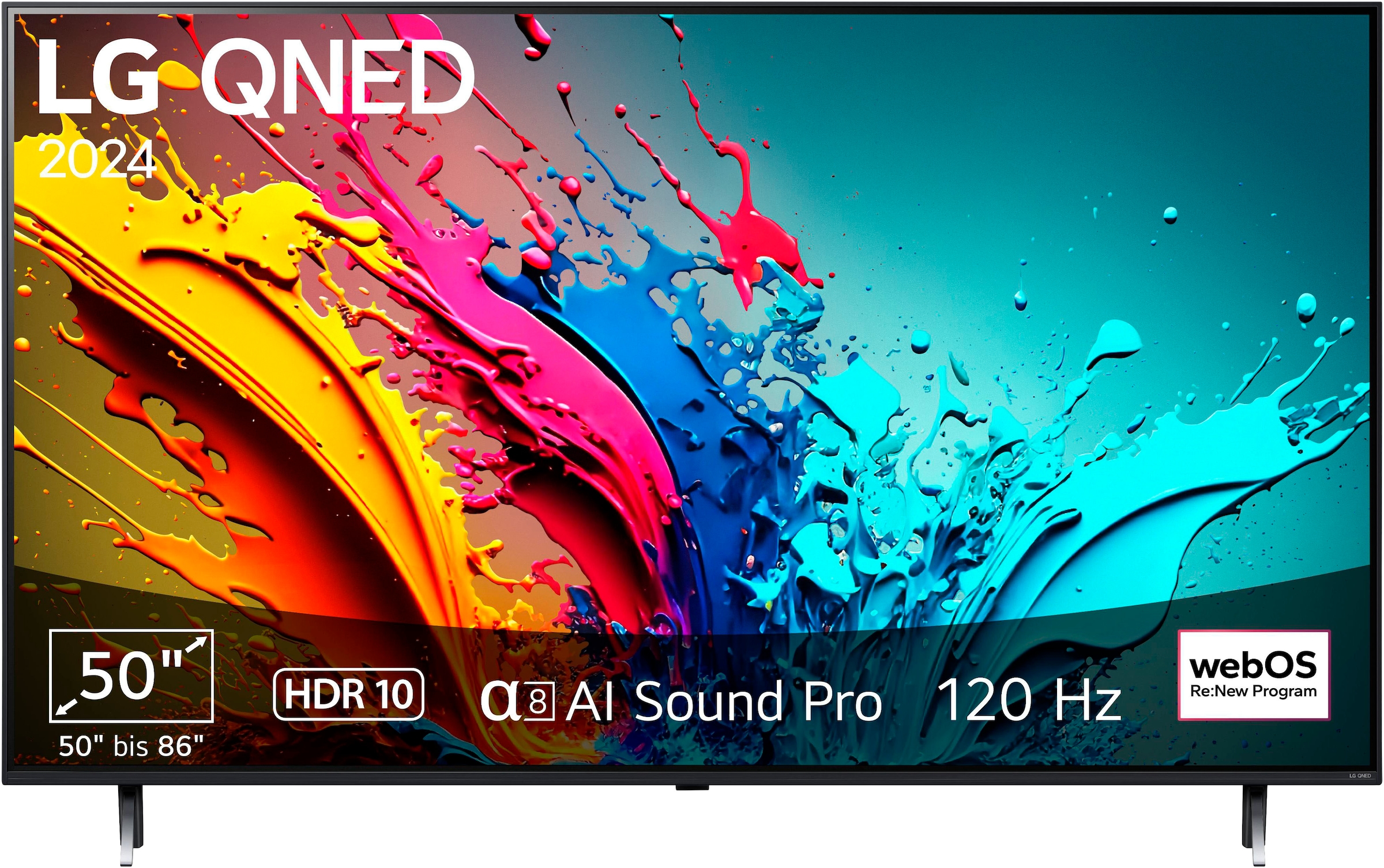 QNED-Fernseher, 126 cm/50 Zoll, 4K Ultra HD, Smart-TV