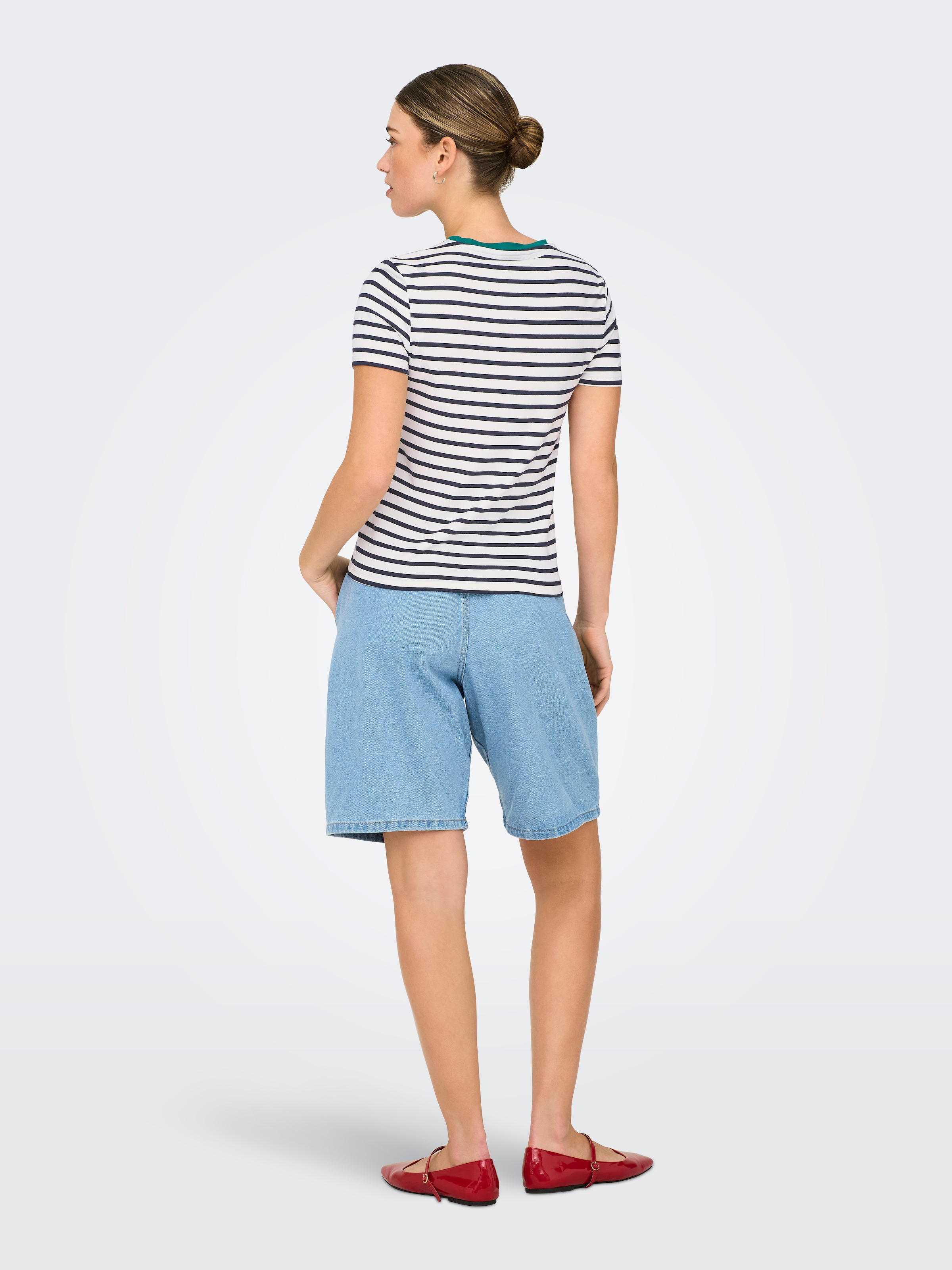 ONLY Kurzarmshirt »ONLHEART LIFE S/S TEE JRS NOOS«