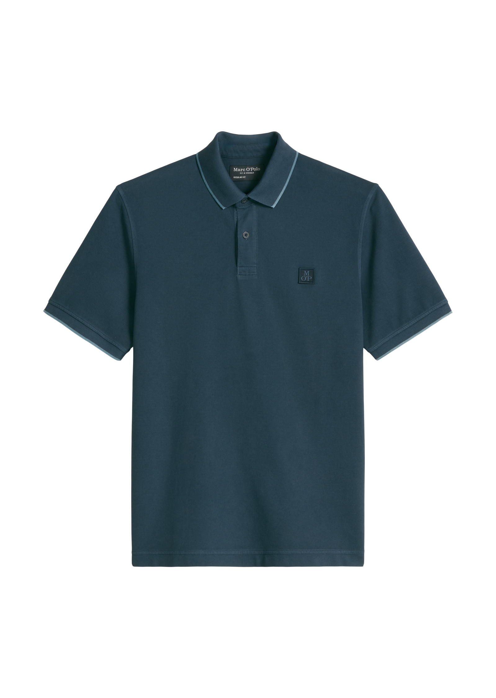 Marc O'Polo Poloshirt weiches Tragegefühl, regular Fit, Logopatch auf der Brust