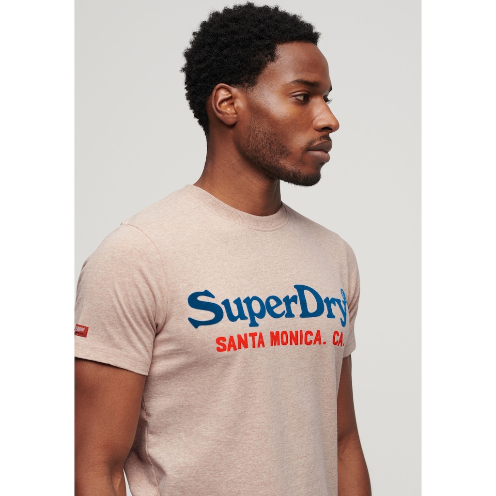 Superdry Kurzarmshirt »SD-VENUE DUO LOGO T SHIRT«
