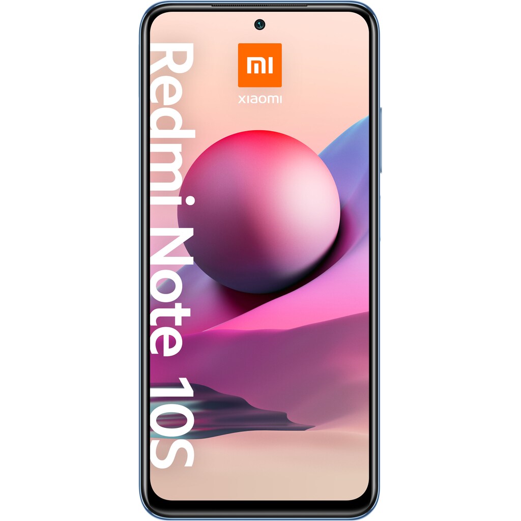 Xiaomi Smartphone »Redmi Note 10S«, blau, 16,3 cm/6,43 Zoll, 64 GB Speicherplatz, 64 MP Kamera