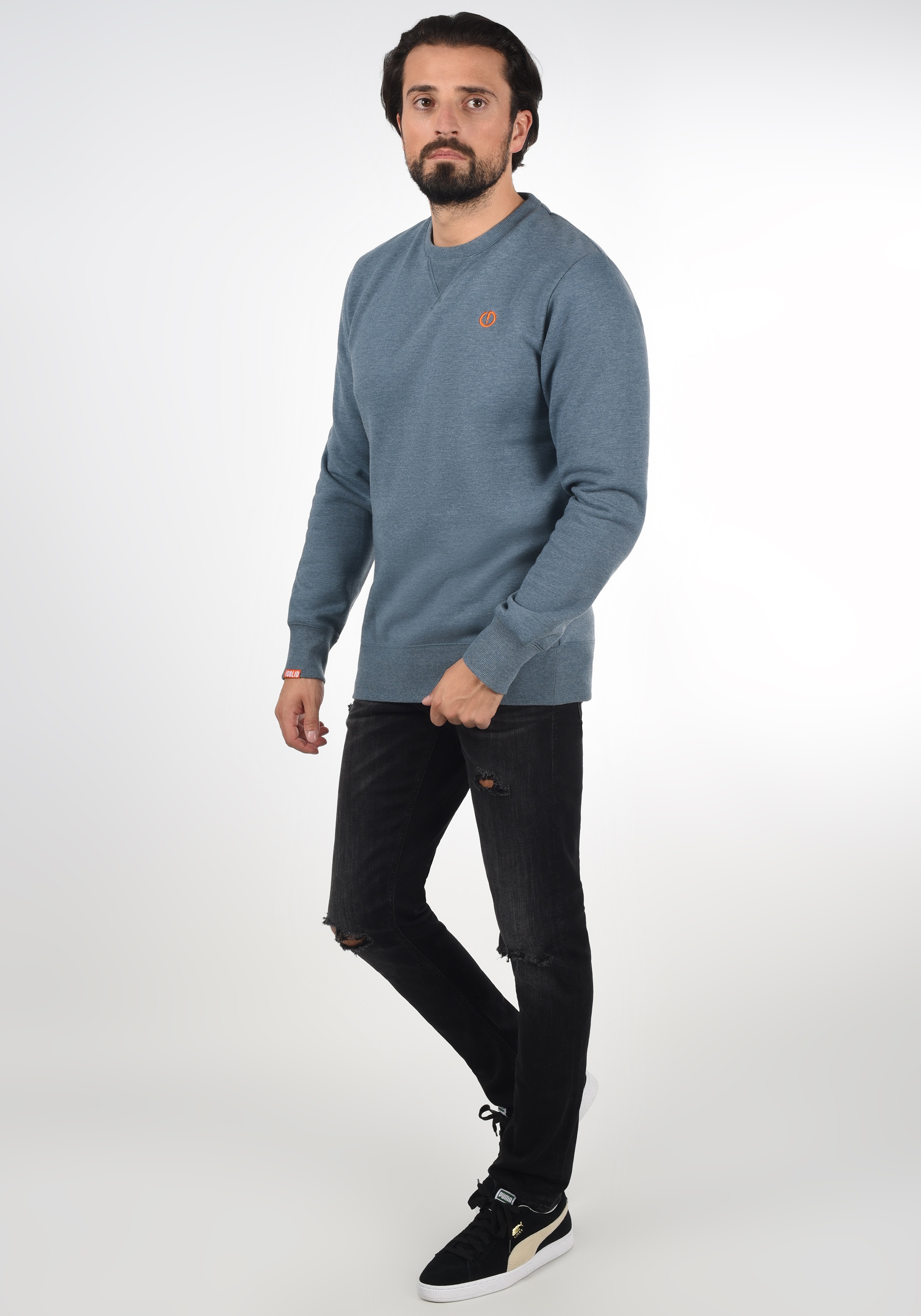 !Solid Longpullover »Sweatshirt SDBenn«